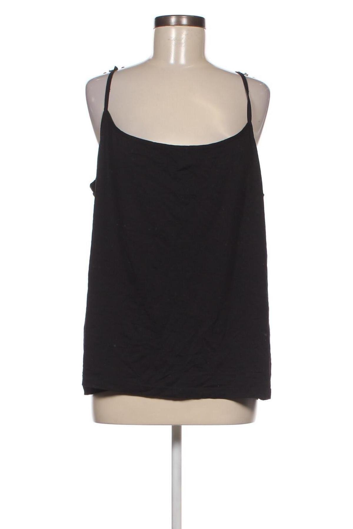 Γυναικείο αμάνικο μπλουζάκι H&M B'B, Μέγεθος 3XL, Χρώμα Μαύρο, Τιμή 4,26 €