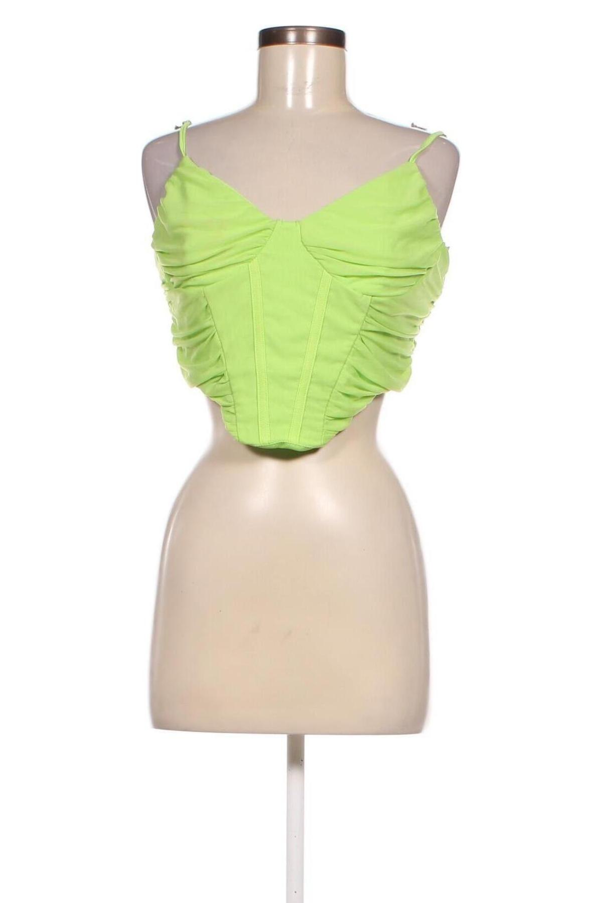 Γυναικείο αμάνικο μπλουζάκι SHEIN, Μέγεθος XL, Χρώμα Πράσινο, Τιμή 2,89 €