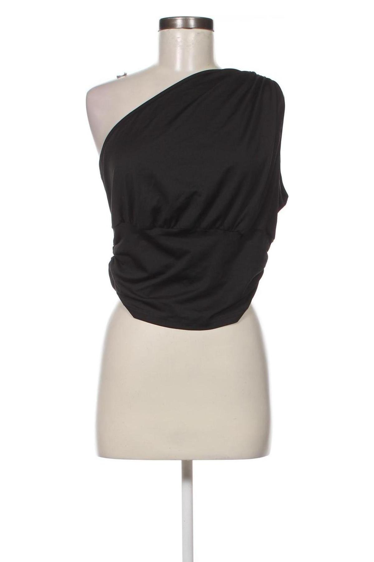 Γυναικείο αμάνικο μπλουζάκι SHEIN, Μέγεθος XL, Χρώμα Μαύρο, Τιμή 2,89 €
