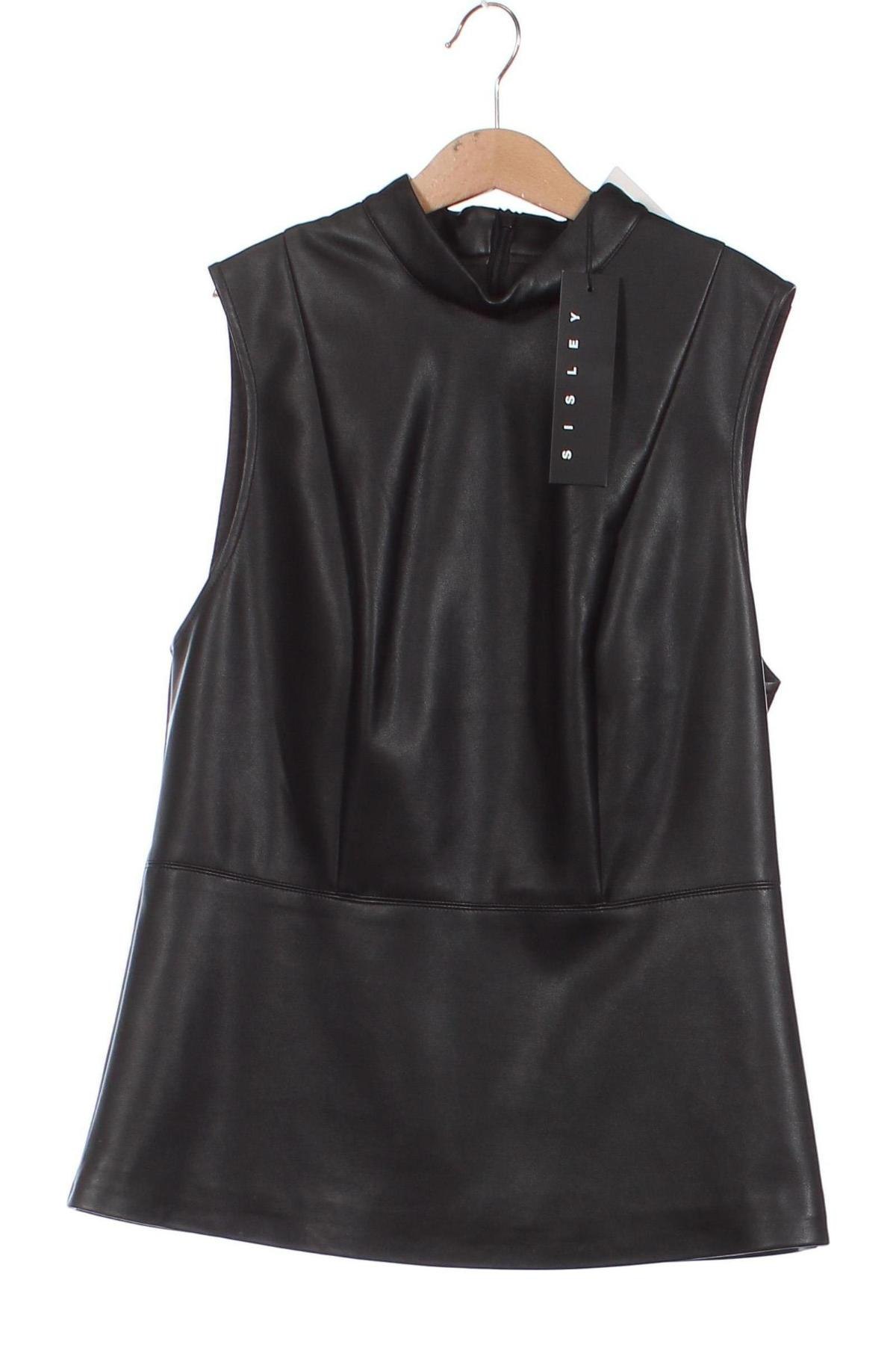 Tricou de damă Sisley, Mărime S, Culoare Negru, Preț 37,41 Lei