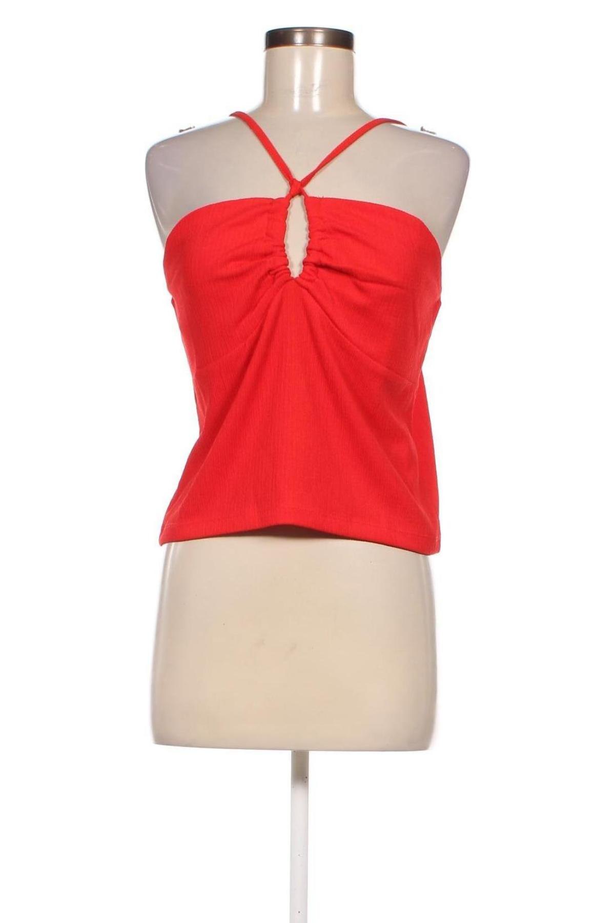 Γυναικείο αμάνικο μπλουζάκι Vero Moda, Μέγεθος XL, Χρώμα Κόκκινο, Τιμή 6,54 €
