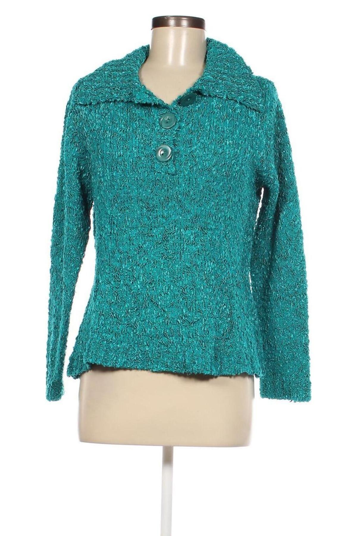 Дамски пуловер, Размер XL, Цвят Зелен, Цена 12,65 лв.