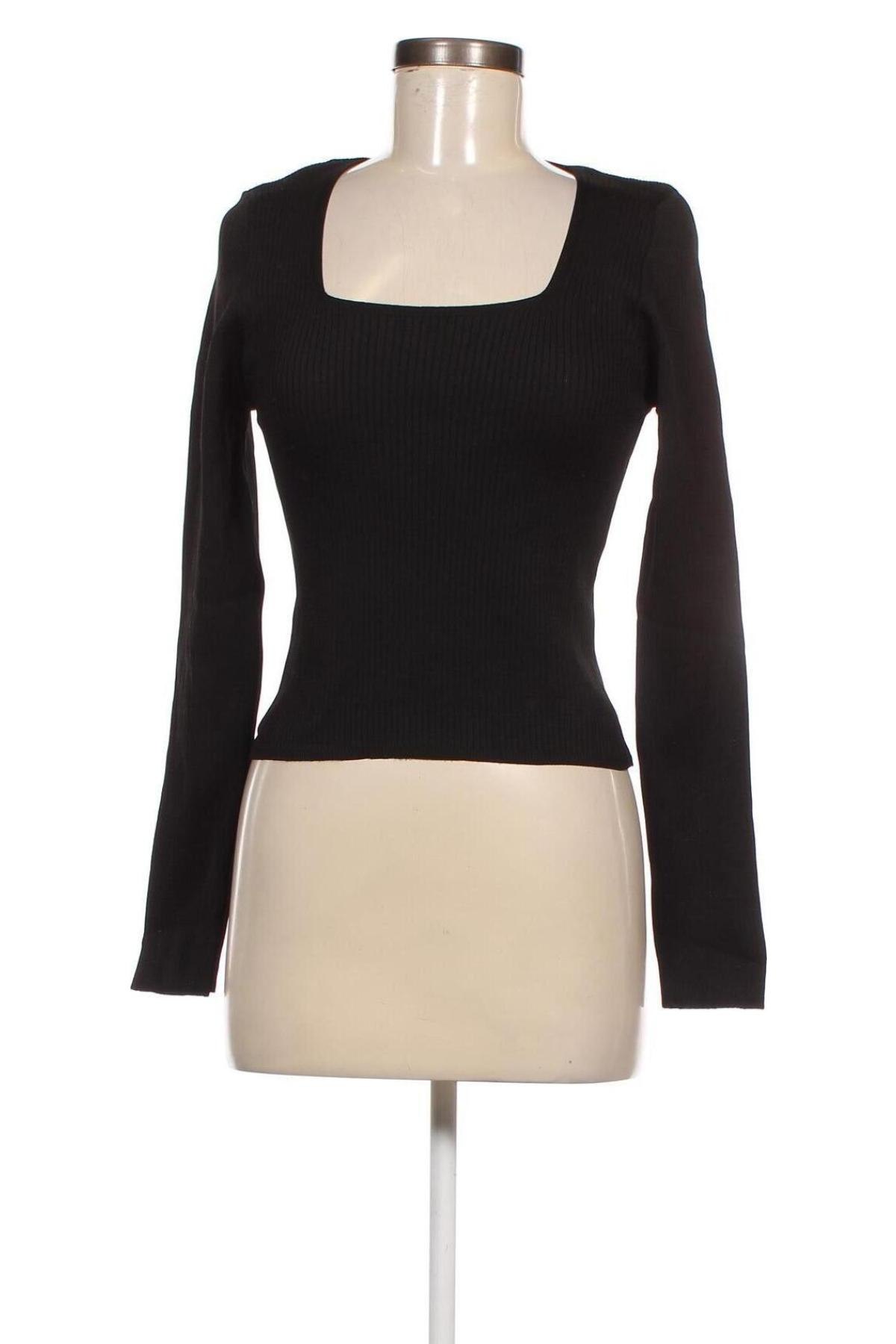 Γυναικείο πουλόβερ Defacto, Μέγεθος L, Χρώμα Μαύρο, Τιμή 10,20 €