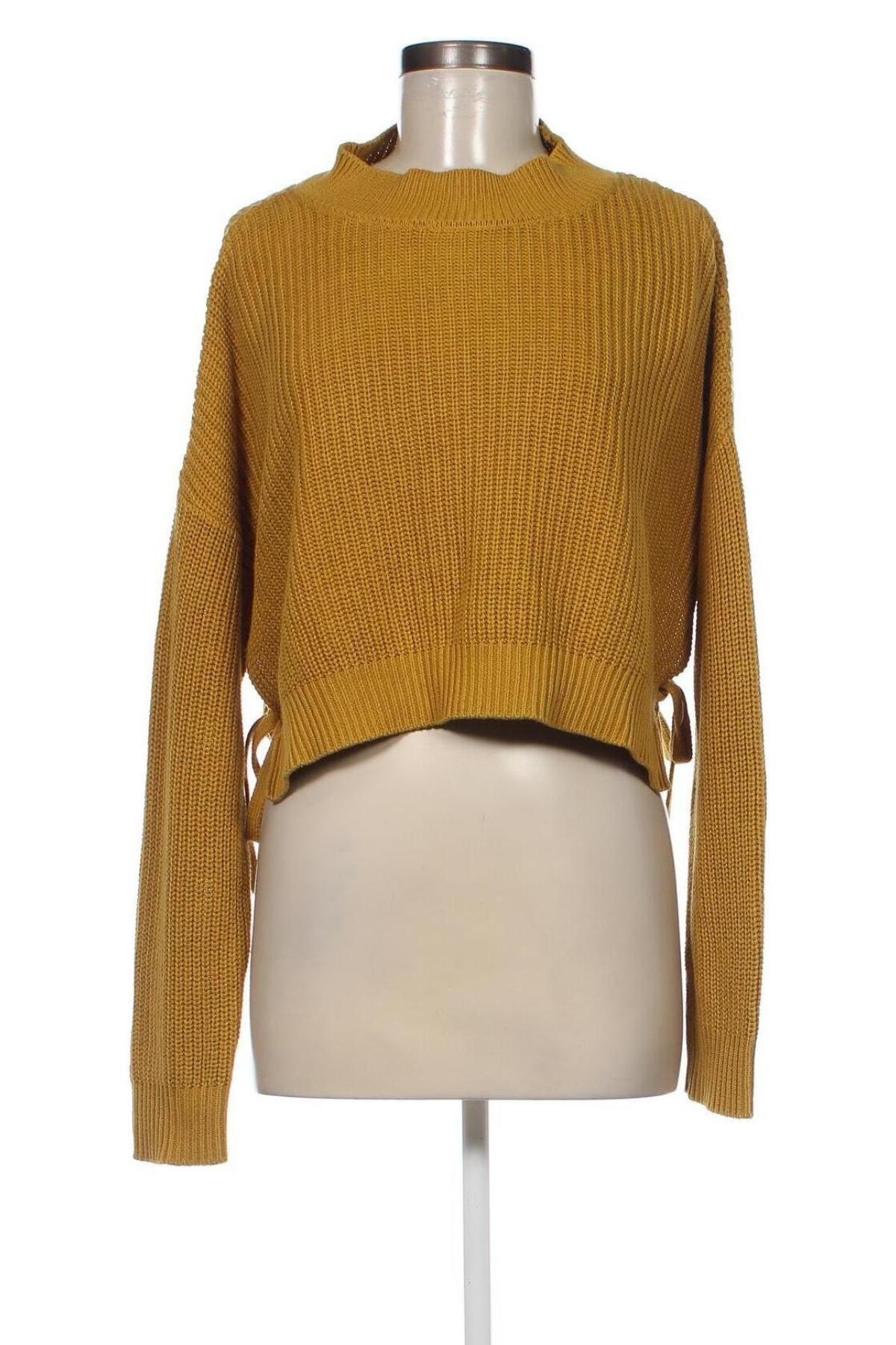Γυναικείο πουλόβερ Forever 21, Μέγεθος L, Χρώμα Κίτρινο, Τιμή 3,17 €