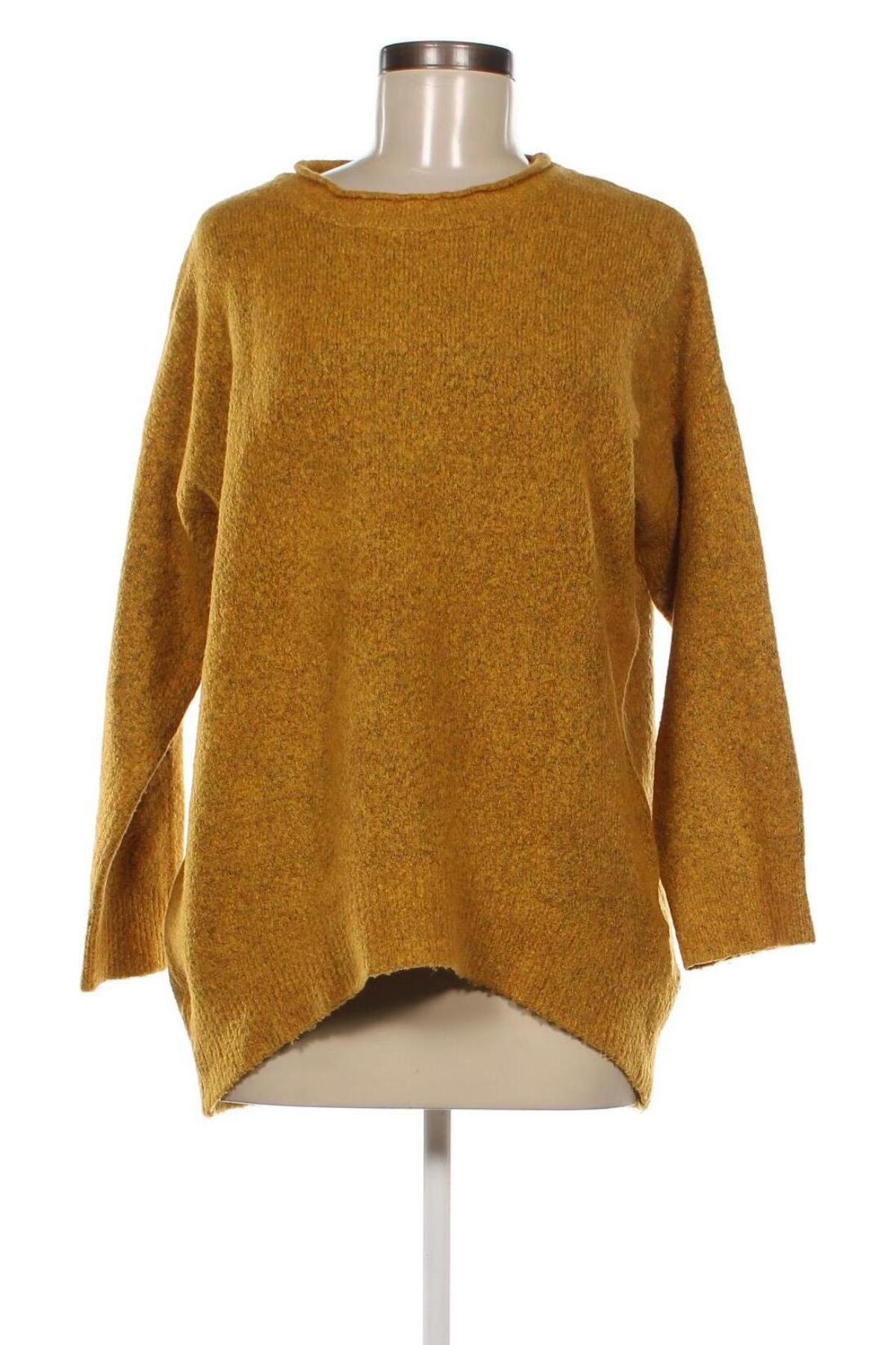 Дамски пуловер Free Quent, Размер M, Цвят Жълт, Цена 5,80 лв.