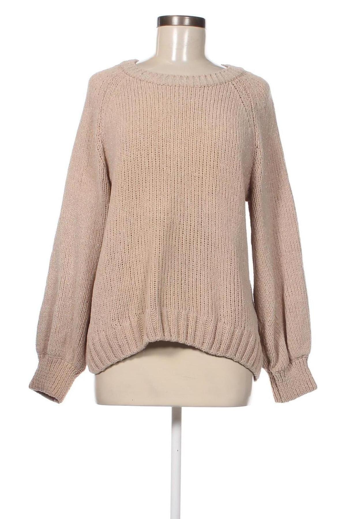 Γυναικείο πουλόβερ H&M, Μέγεθος M, Χρώμα  Μπέζ, Τιμή 2,67 €