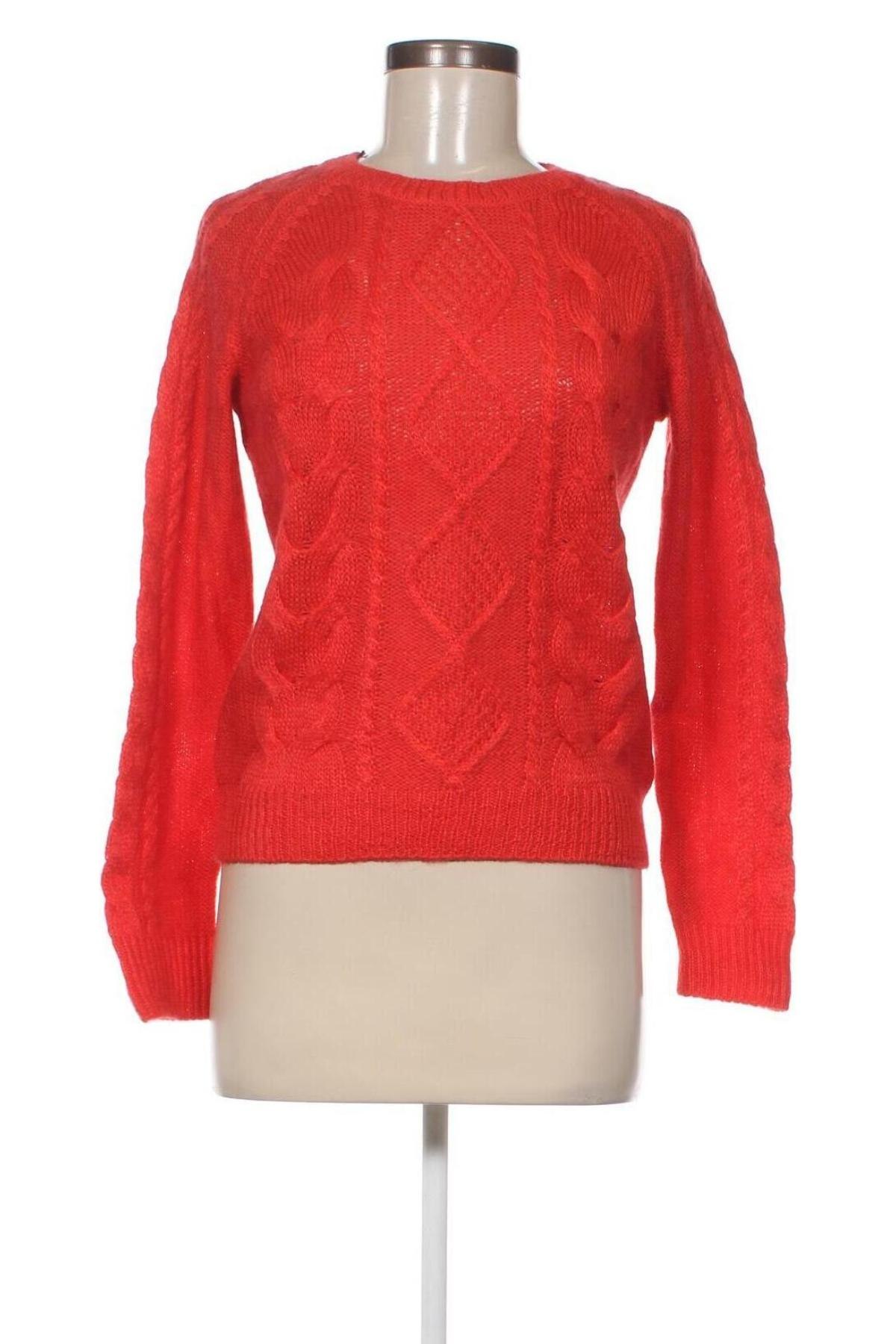 Pulover de femei H&M, Mărime S, Culoare Roșu, Preț 8,27 Lei