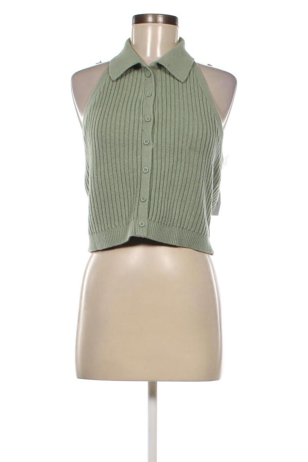 Дамски пуловер Hollister, Размер XL, Цвят Зелен, Цена 12,18 лв.