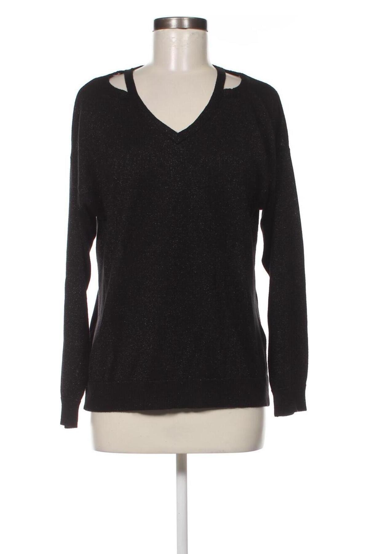 Γυναικείο πουλόβερ LC Waikiki, Μέγεθος XL, Χρώμα Μαύρο, Τιμή 10,23 €