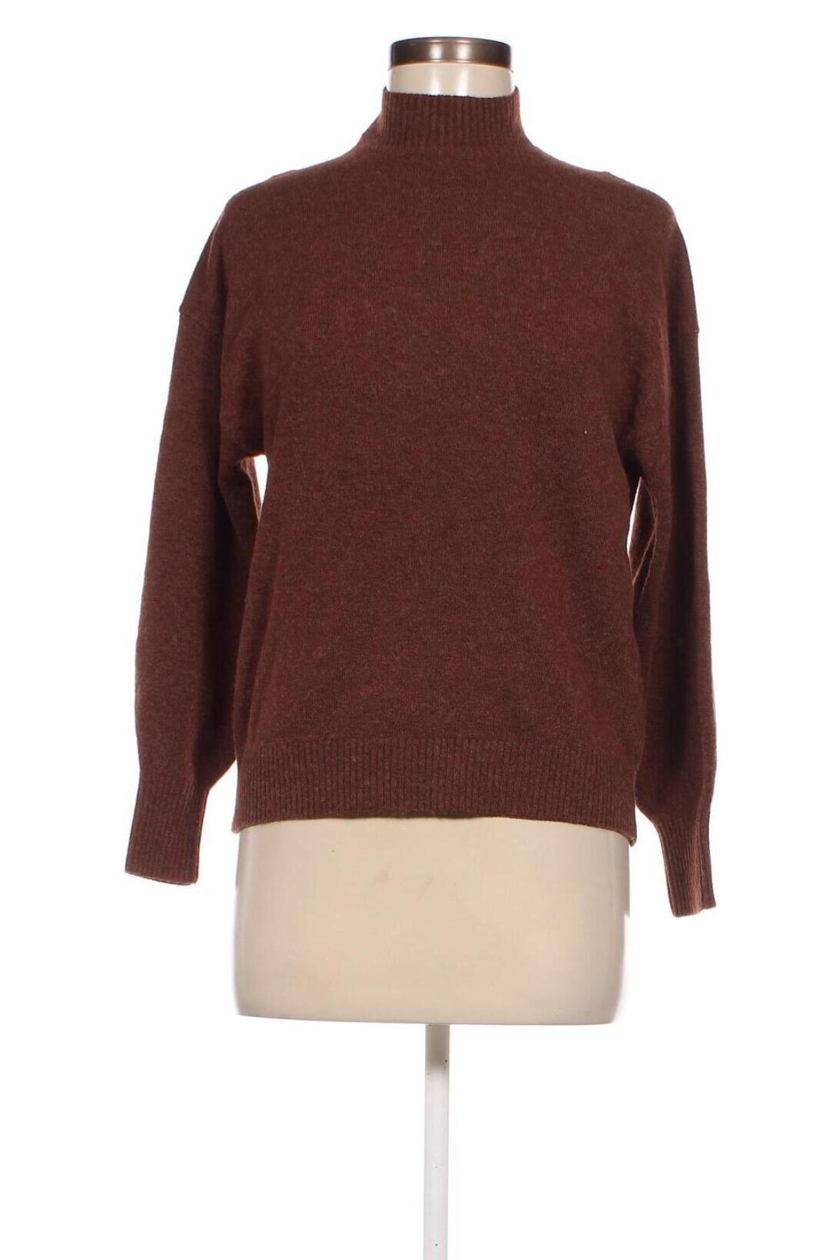 Дамски пуловер ONLY, Размер XXS, Цвят Кафяв, Цена 19,98 лв.