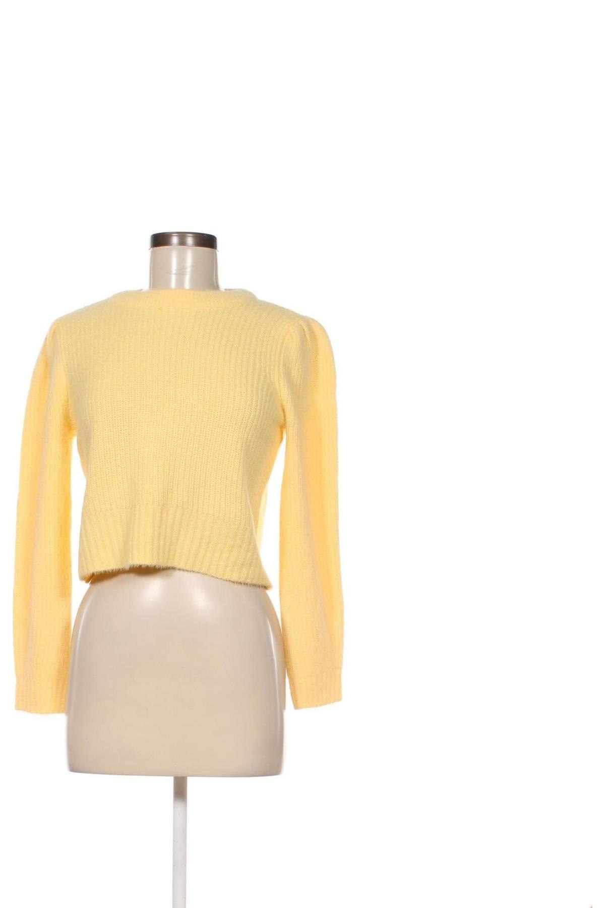 Γυναικείο πουλόβερ ONLY, Μέγεθος XS, Χρώμα Κίτρινο, Τιμή 11,41 €