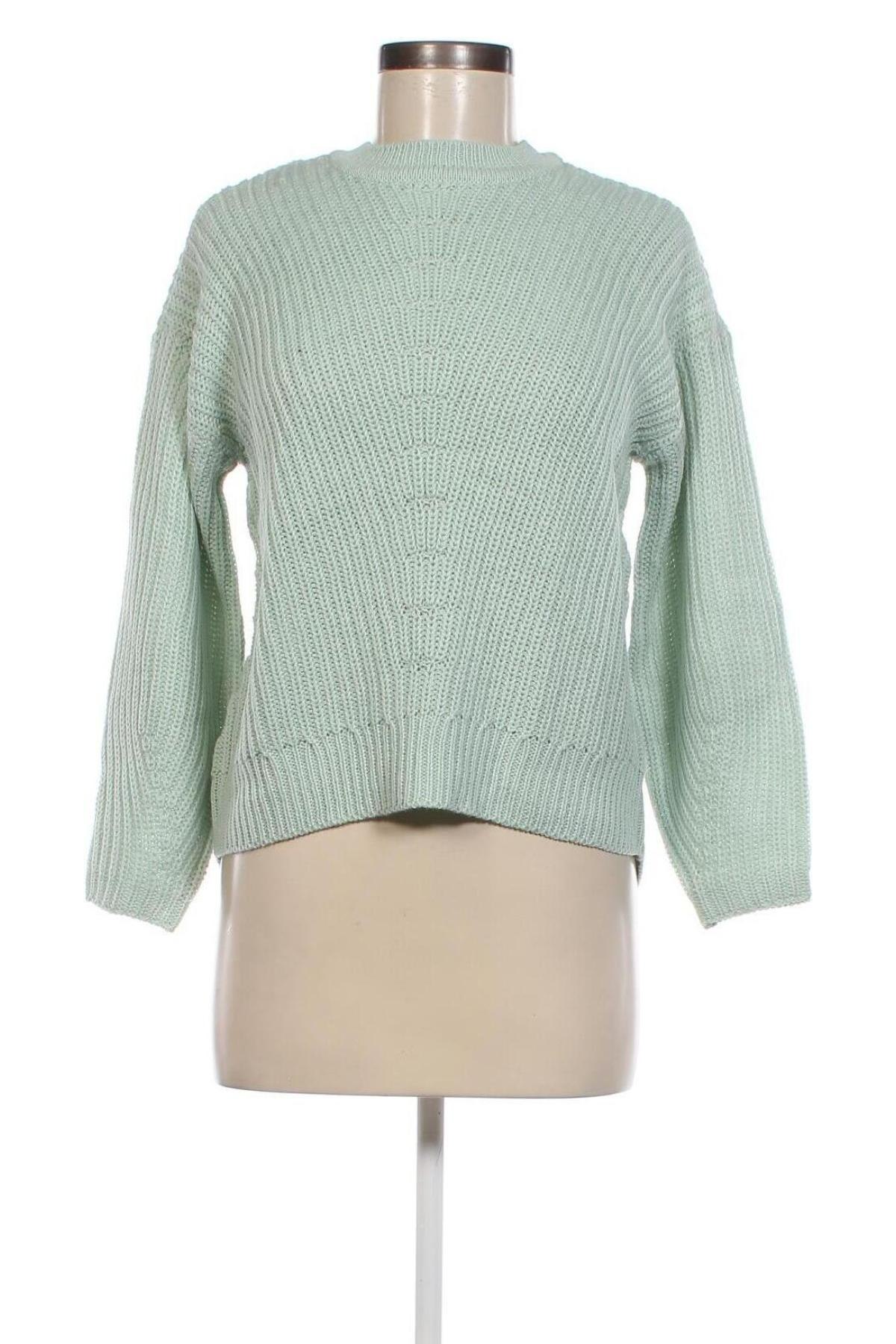 Дамски пуловер ONLY, Размер XXS, Цвят Зелен, Цена 16,74 лв.