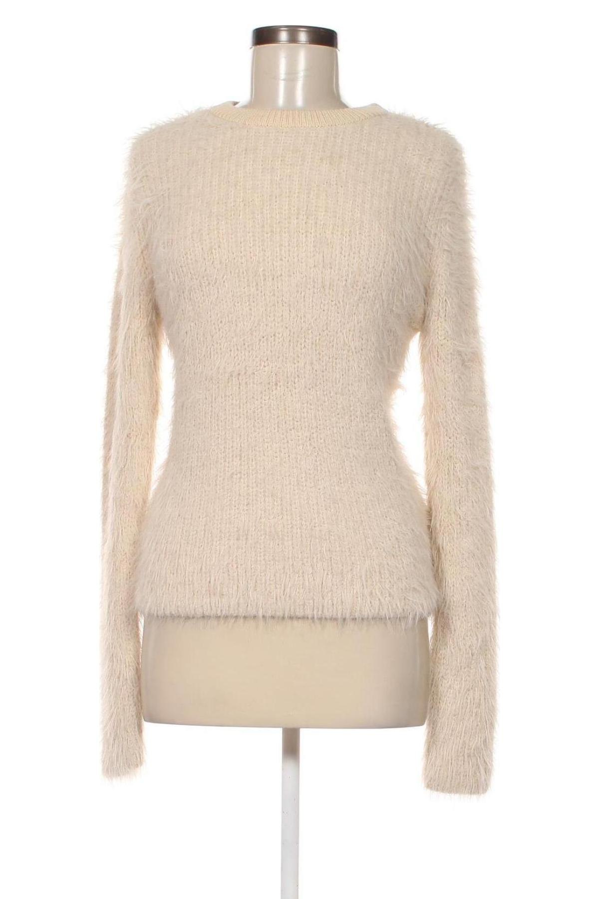 Дамски пуловер Object, Размер M, Цвят Бежов, Цена 34,80 лв.