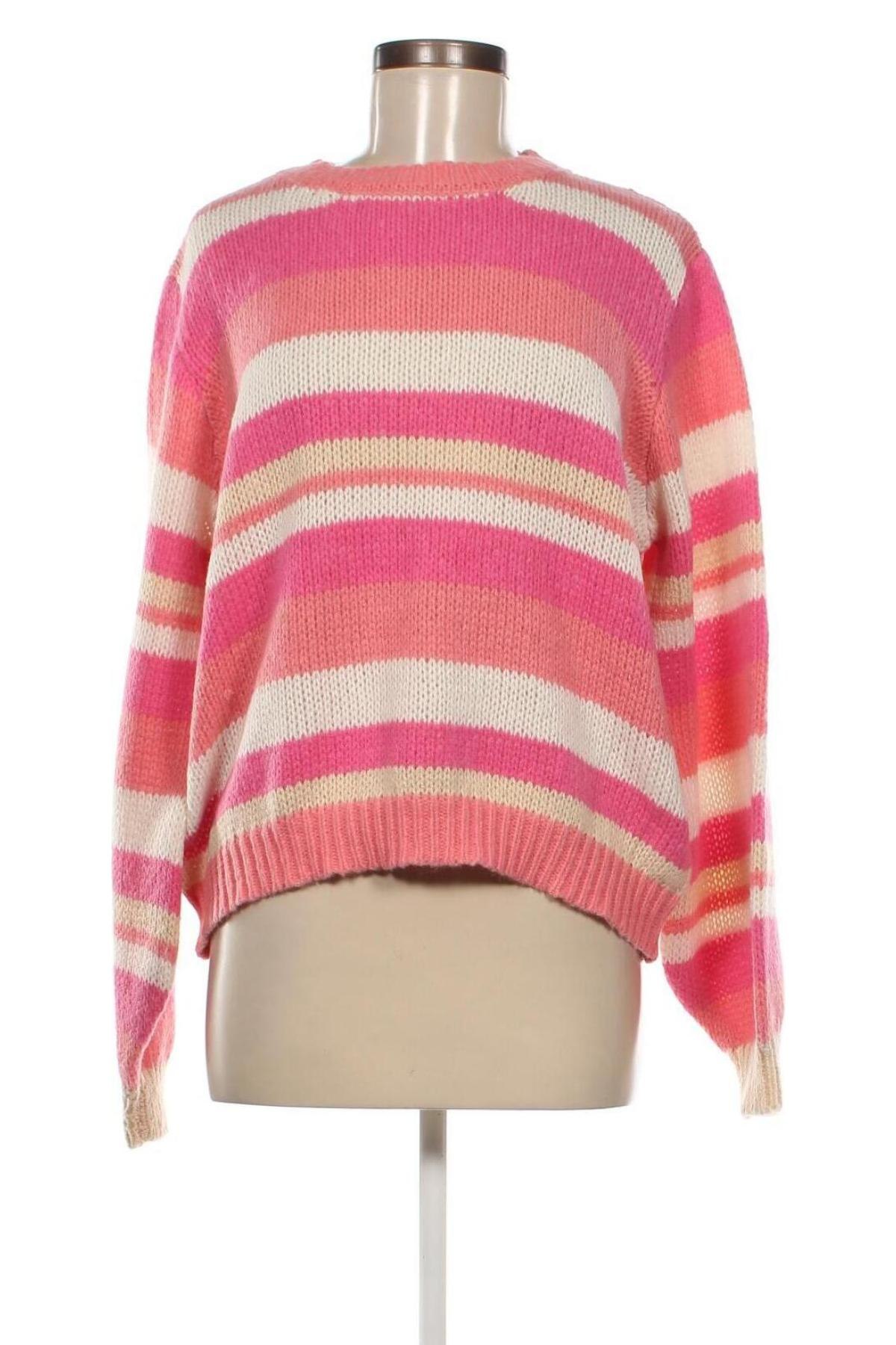 Γυναικείο πουλόβερ Pieces, Μέγεθος XL, Χρώμα Πολύχρωμο, Τιμή 11,97 €