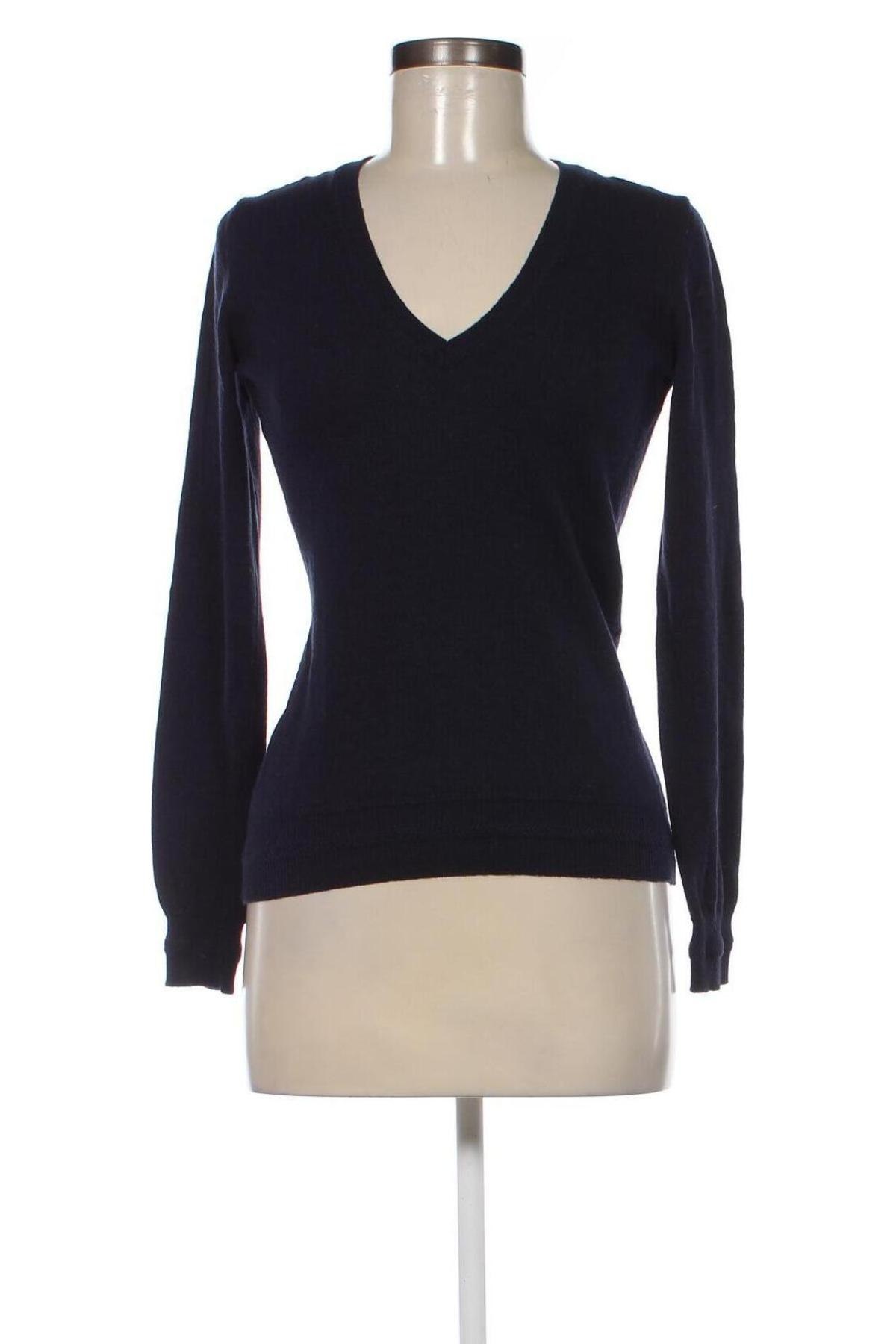 Дамски пуловер Sisley, Размер XS, Цвят Син, Цена 26,40 лв.