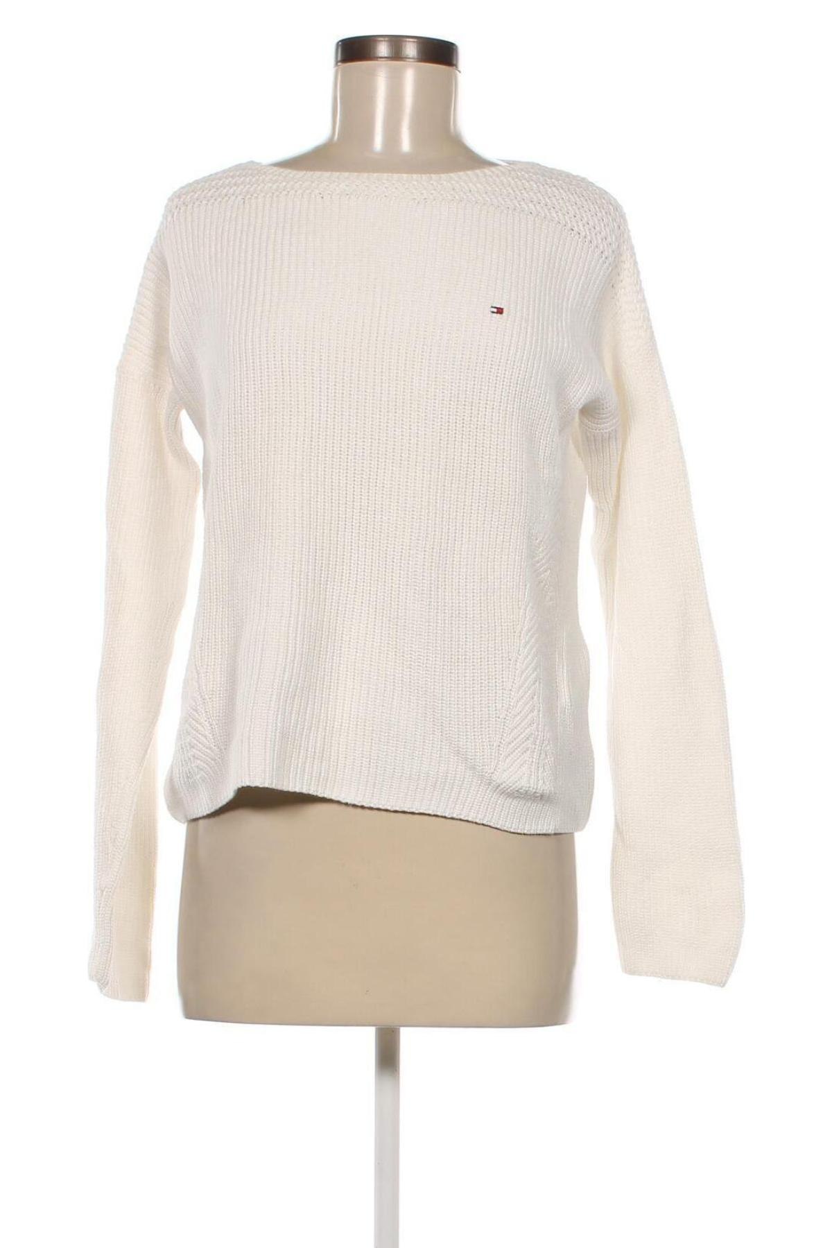 Damenpullover Tommy Hilfiger, Größe XS, Farbe Weiß, Preis € 56,26