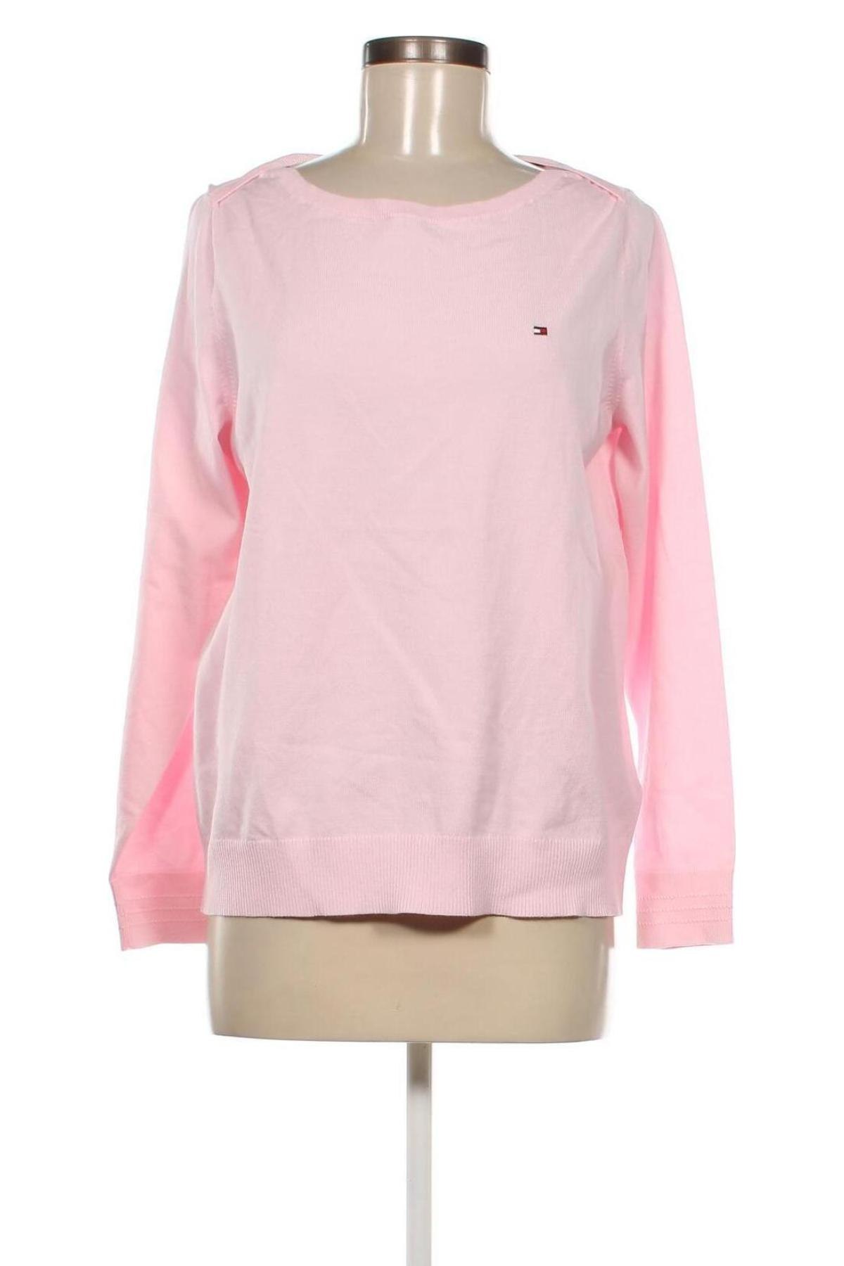 Дамски пуловер Tommy Hilfiger, Размер M, Цвят Розов, Цена 80,85 лв.