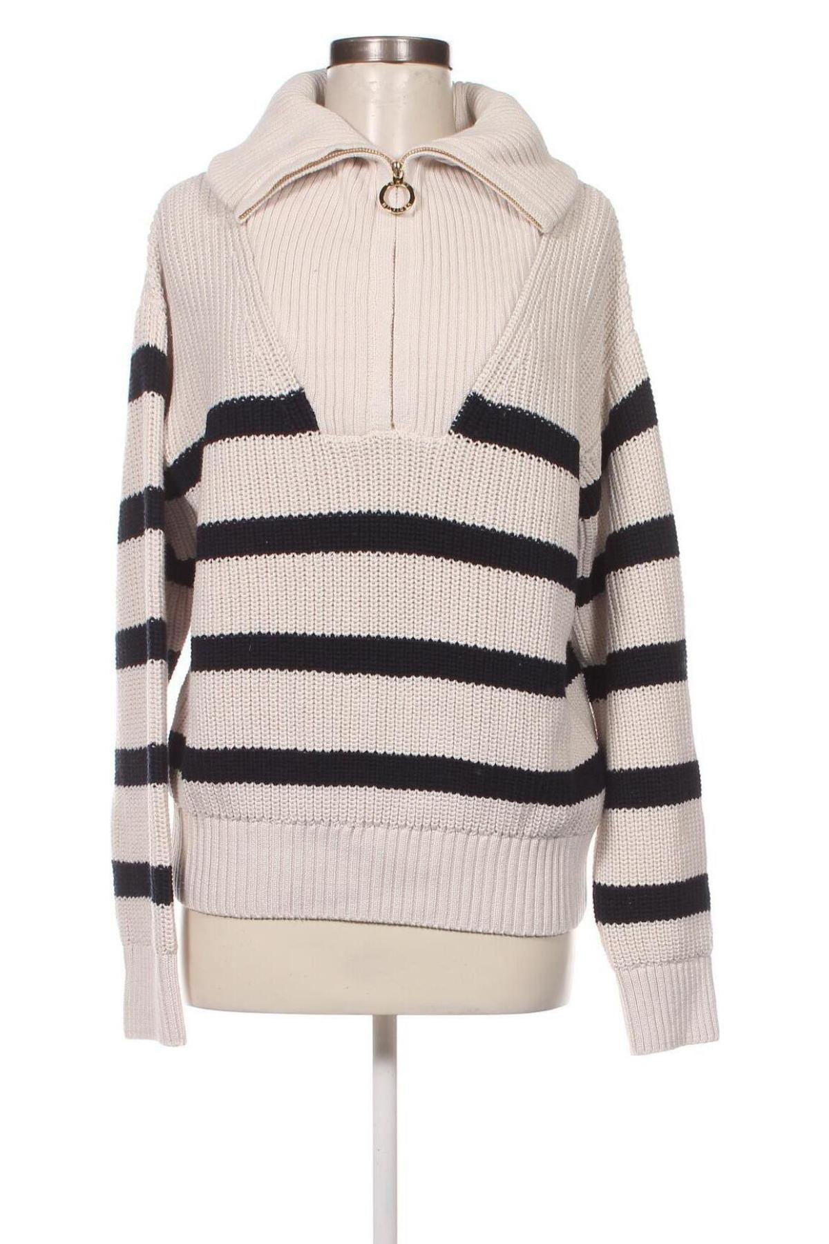 Pulover de femei Tommy Hilfiger, Mărime S, Culoare Ecru, Preț 265,95 Lei