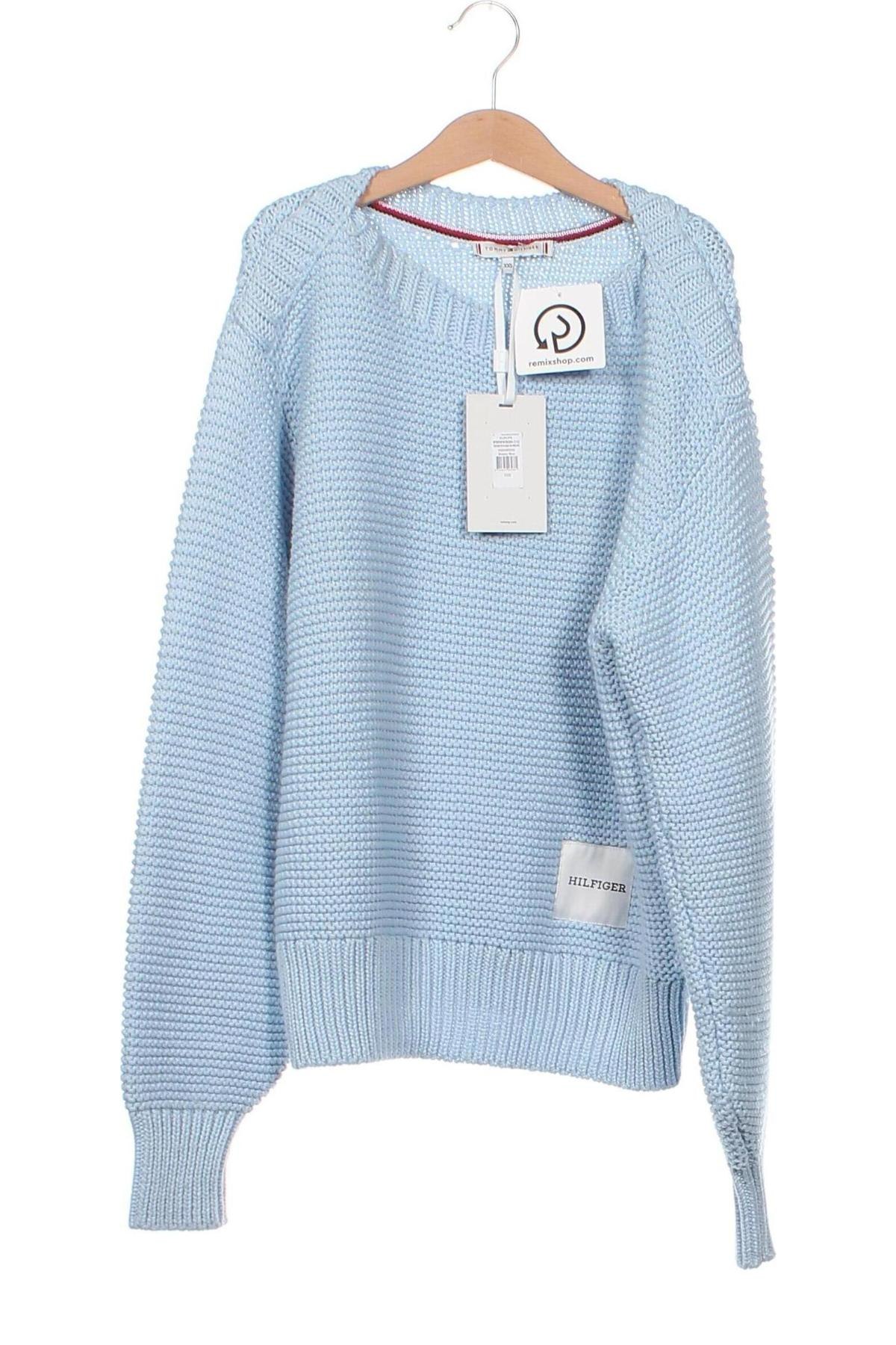 Damenpullover Tommy Hilfiger, Größe XXS, Farbe Blau, Preis € 56,26