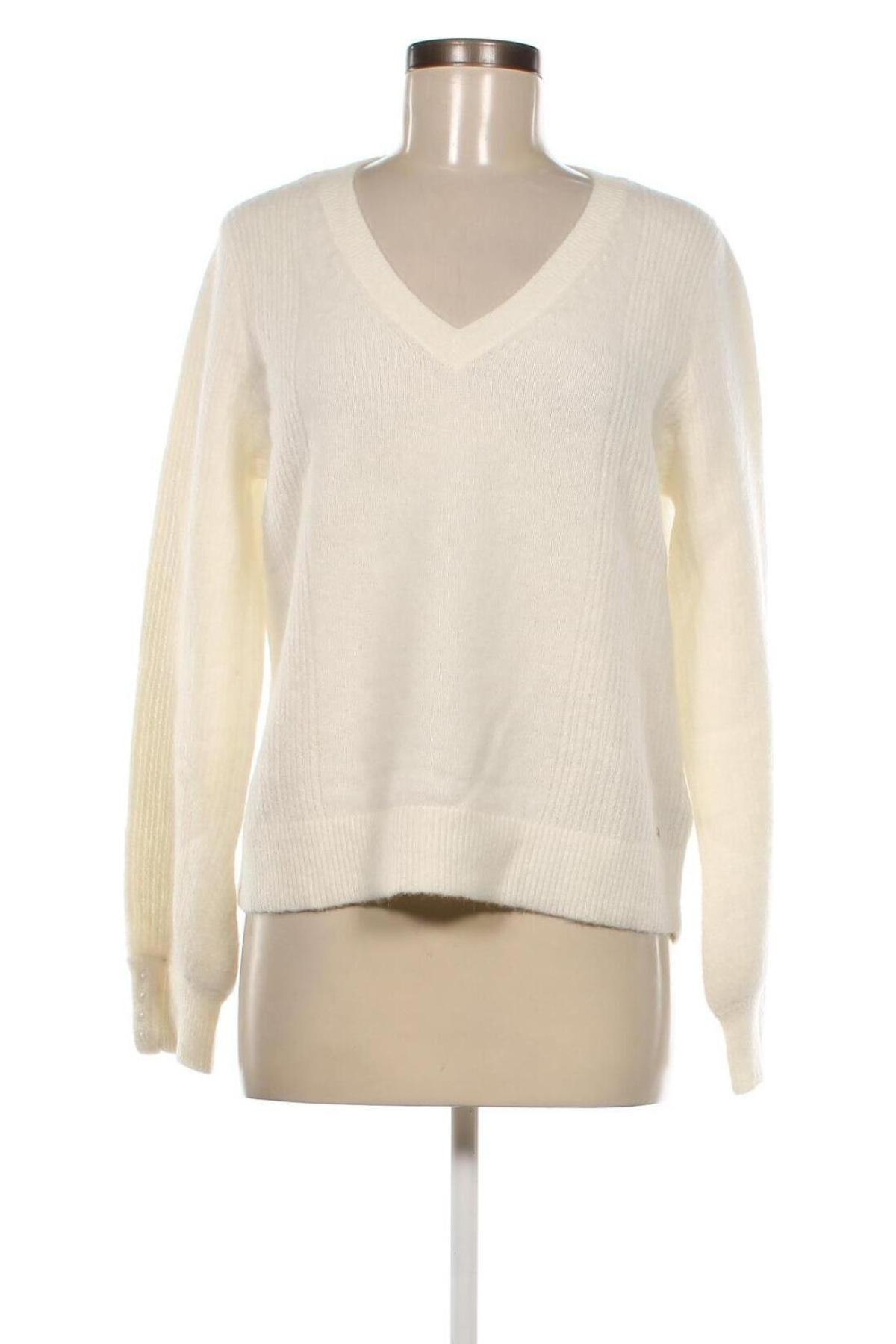 Дамски пуловер Tommy Hilfiger, Размер M, Цвят Бял, Цена 94,71 лв.
