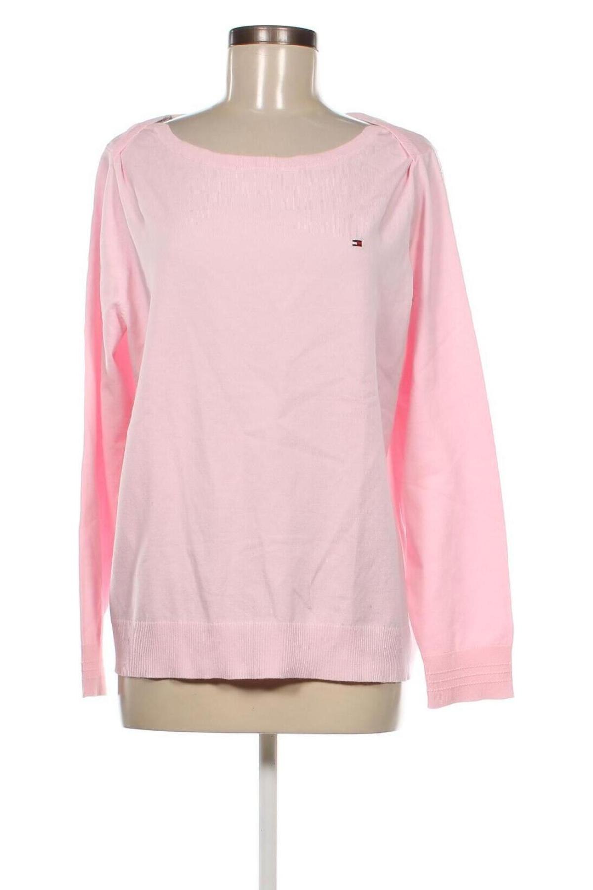 Γυναικείο πουλόβερ Tommy Hilfiger, Μέγεθος XXL, Χρώμα Ρόζ , Τιμή 142,89 €