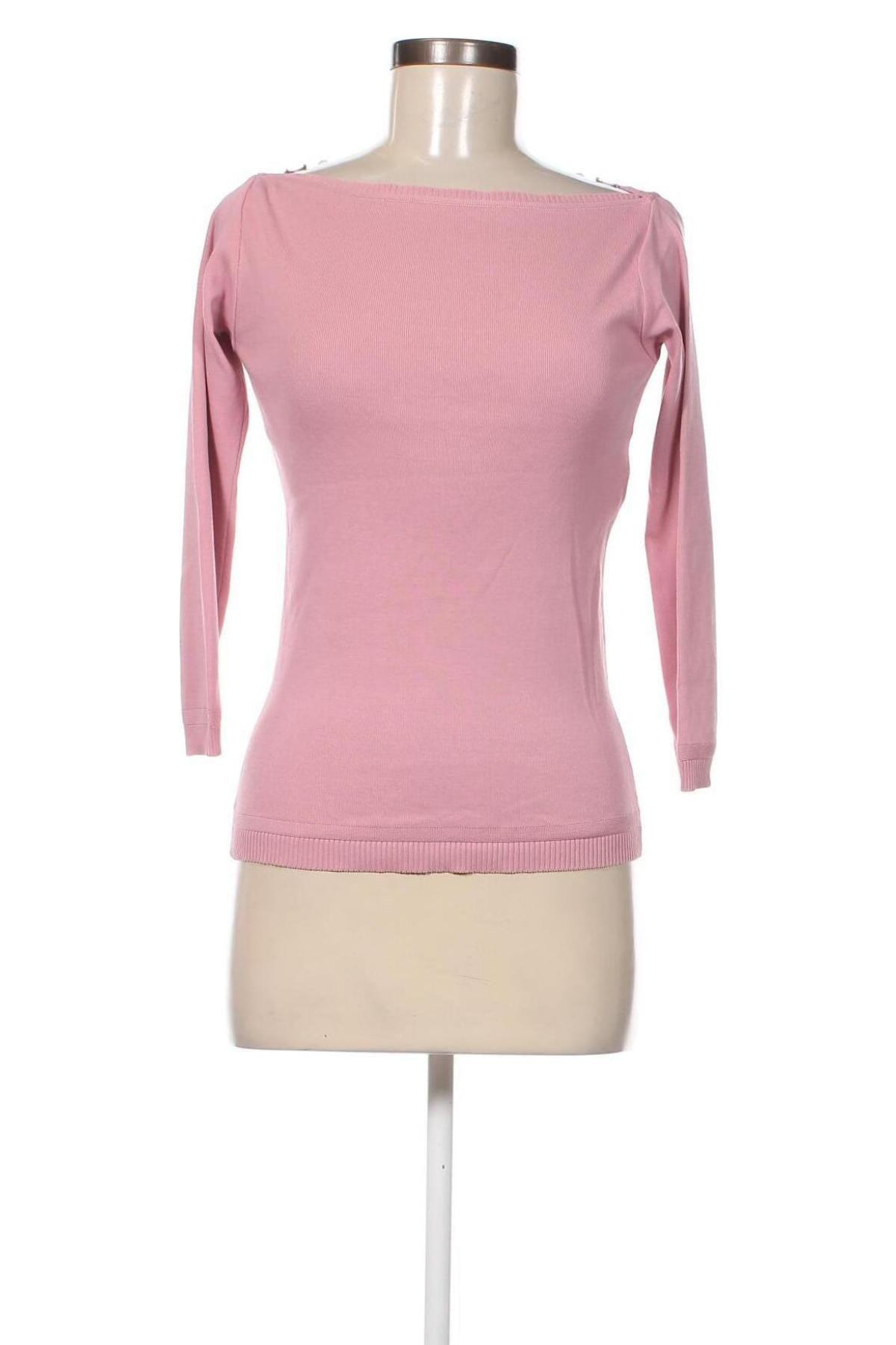 Дамски пуловер United Colors Of Benetton, Размер S, Цвят Розов, Цена 54,89 лв.