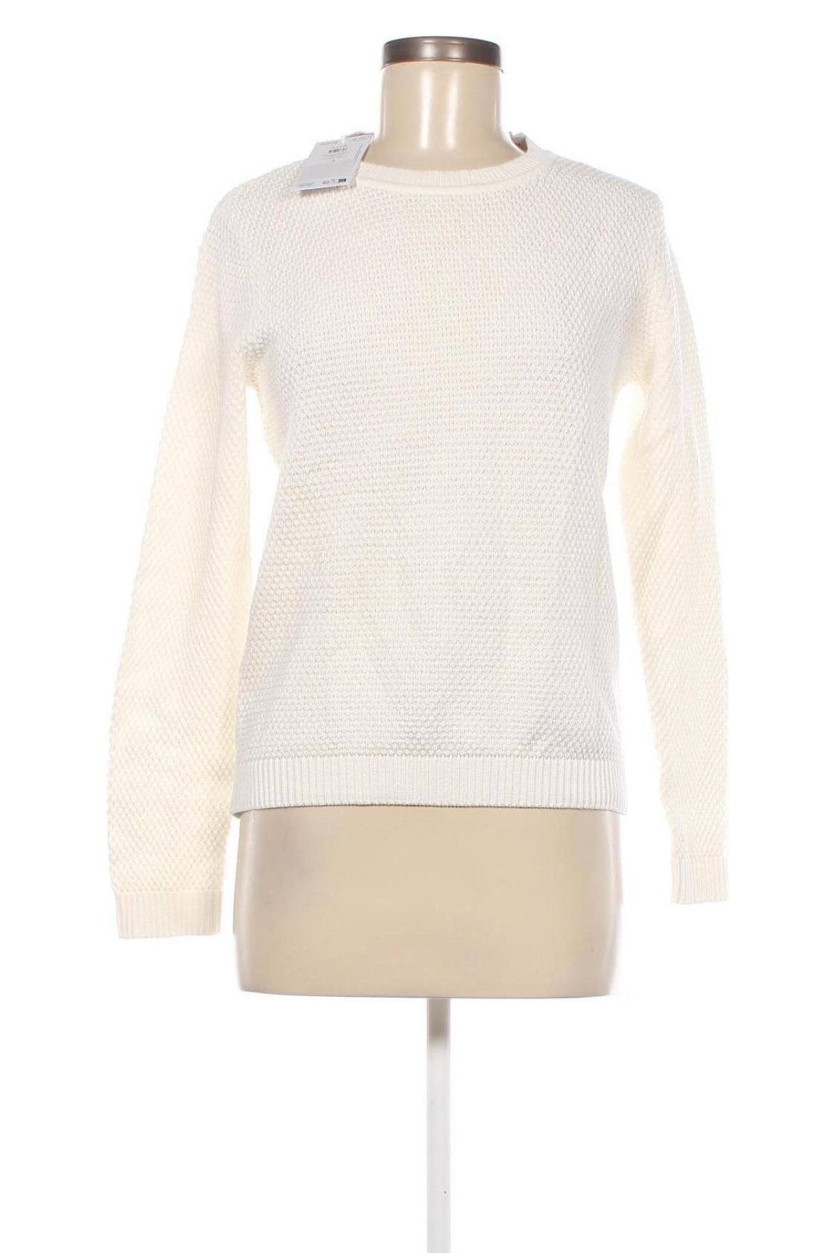 Дамски пуловер VILA, Размер M, Цвят Бял, Цена 26,46 лв.