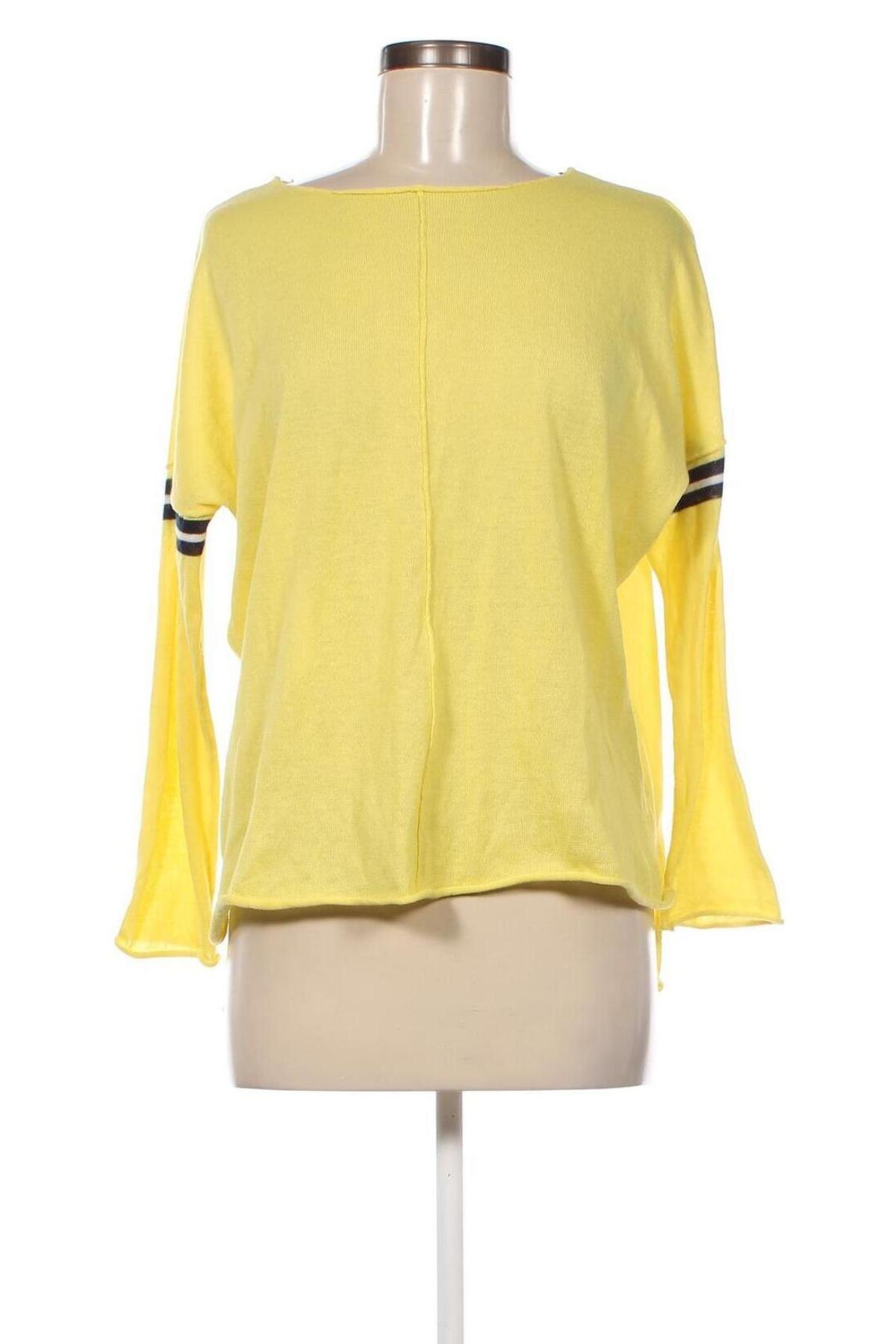 Γυναικείο πουλόβερ Zara Knitwear, Μέγεθος S, Χρώμα Κίτρινο, Τιμή 10,23 €