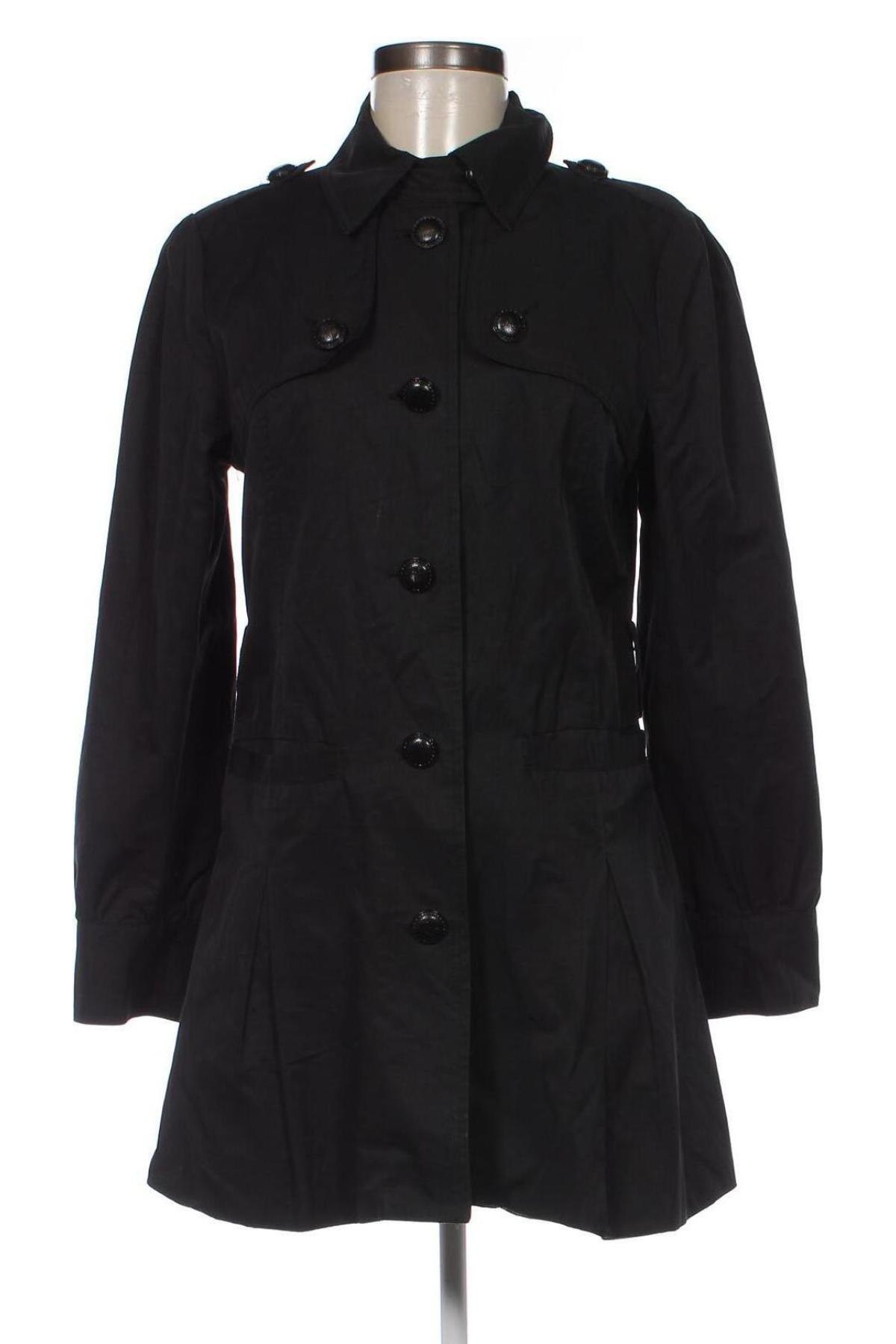 Damen Trench Coat, Größe M, Farbe Schwarz, Preis € 11,67