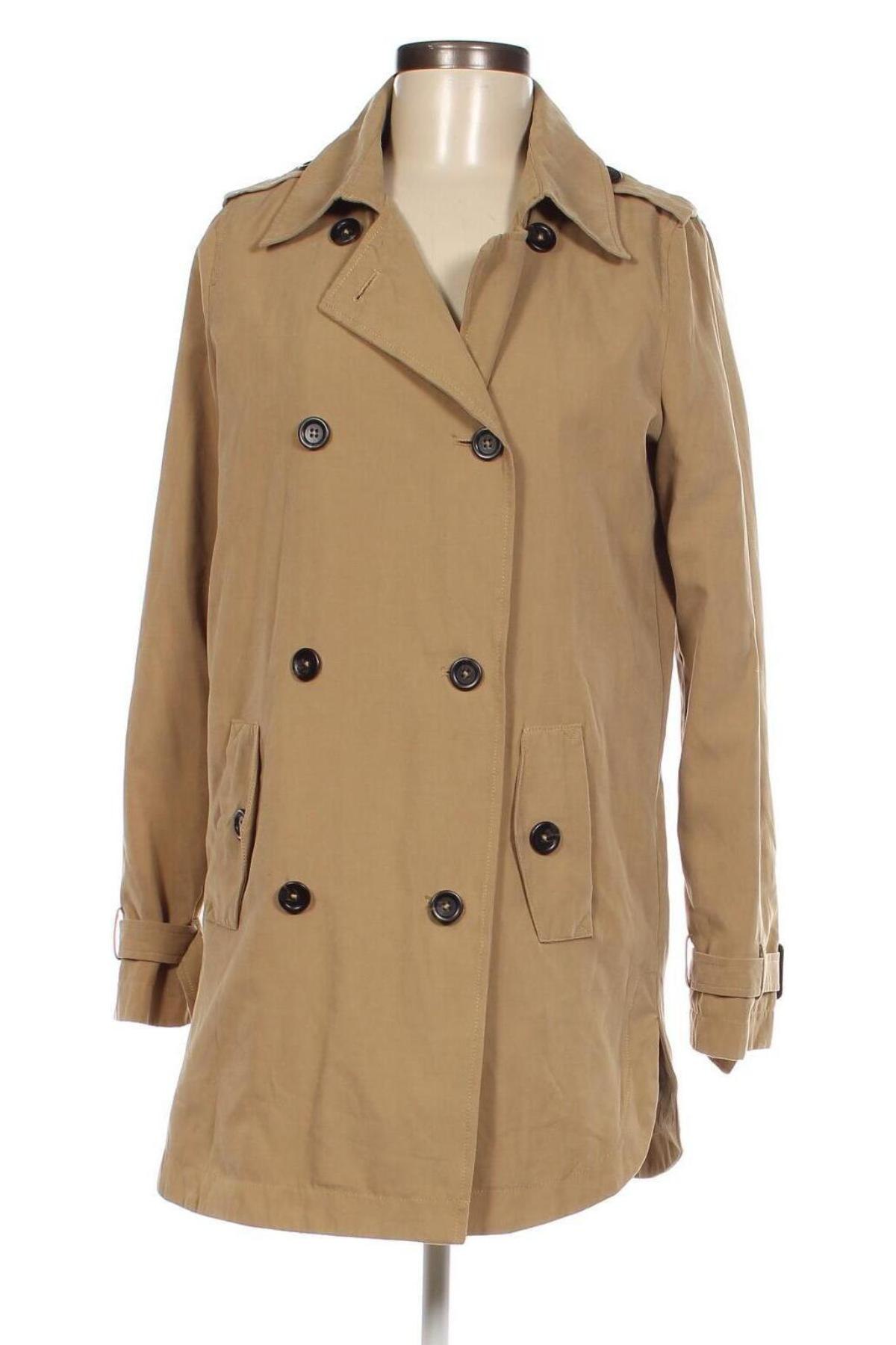 Trench de femei Clockhouse, Mărime S, Culoare Bej, Preț 49,99 Lei