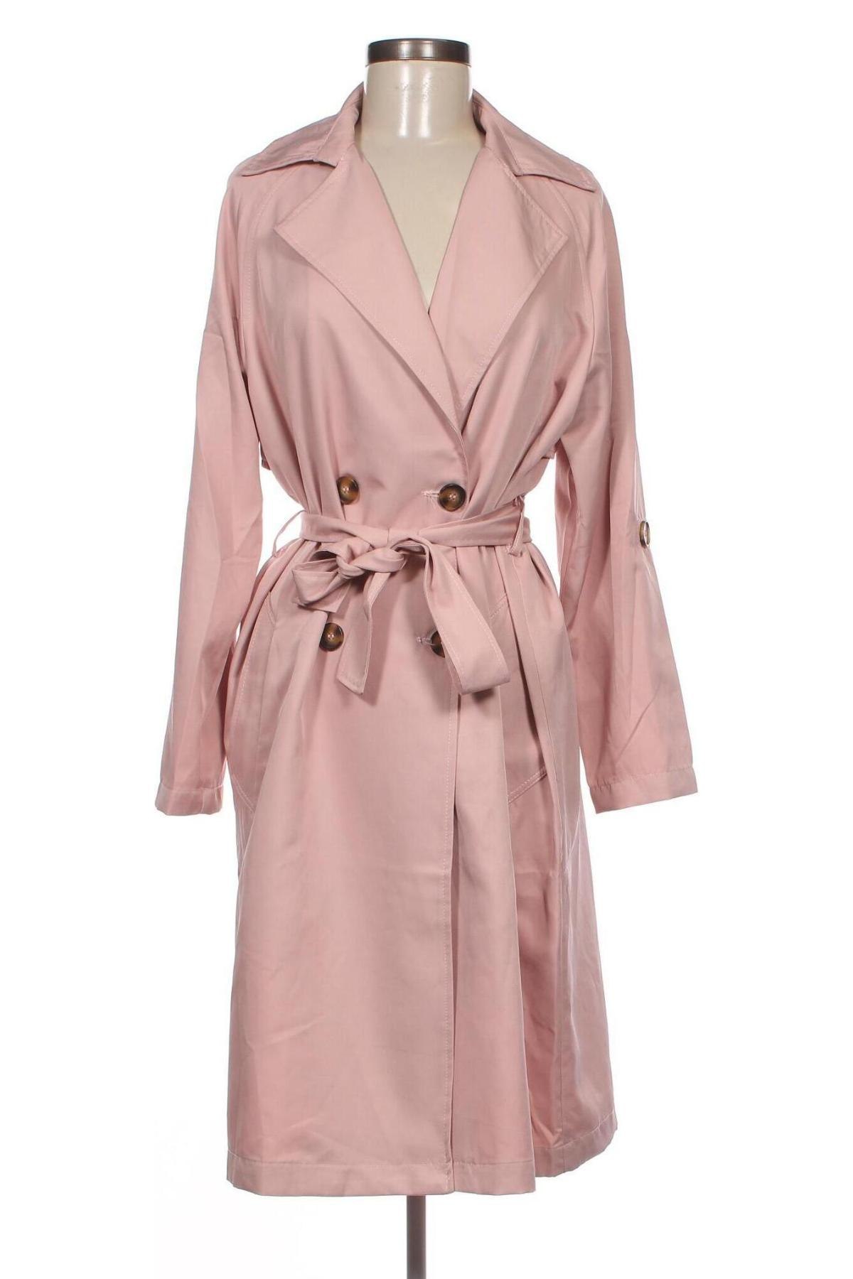 Damen Trench Coat Copperose, Größe M, Farbe Rosa, Preis € 115,98