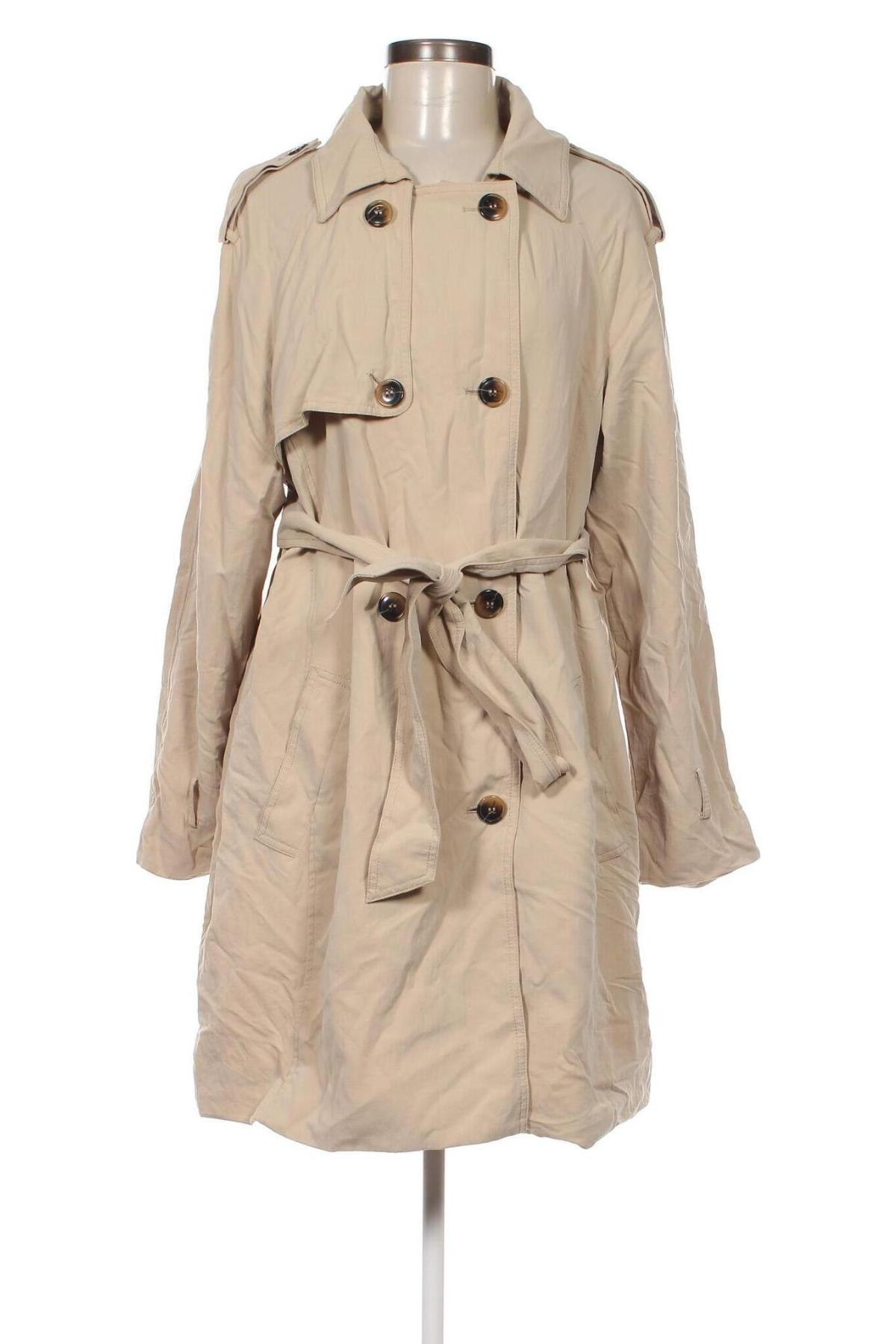 Damen Trench Coat KappAhl, Größe L, Farbe Beige, Preis € 34,10