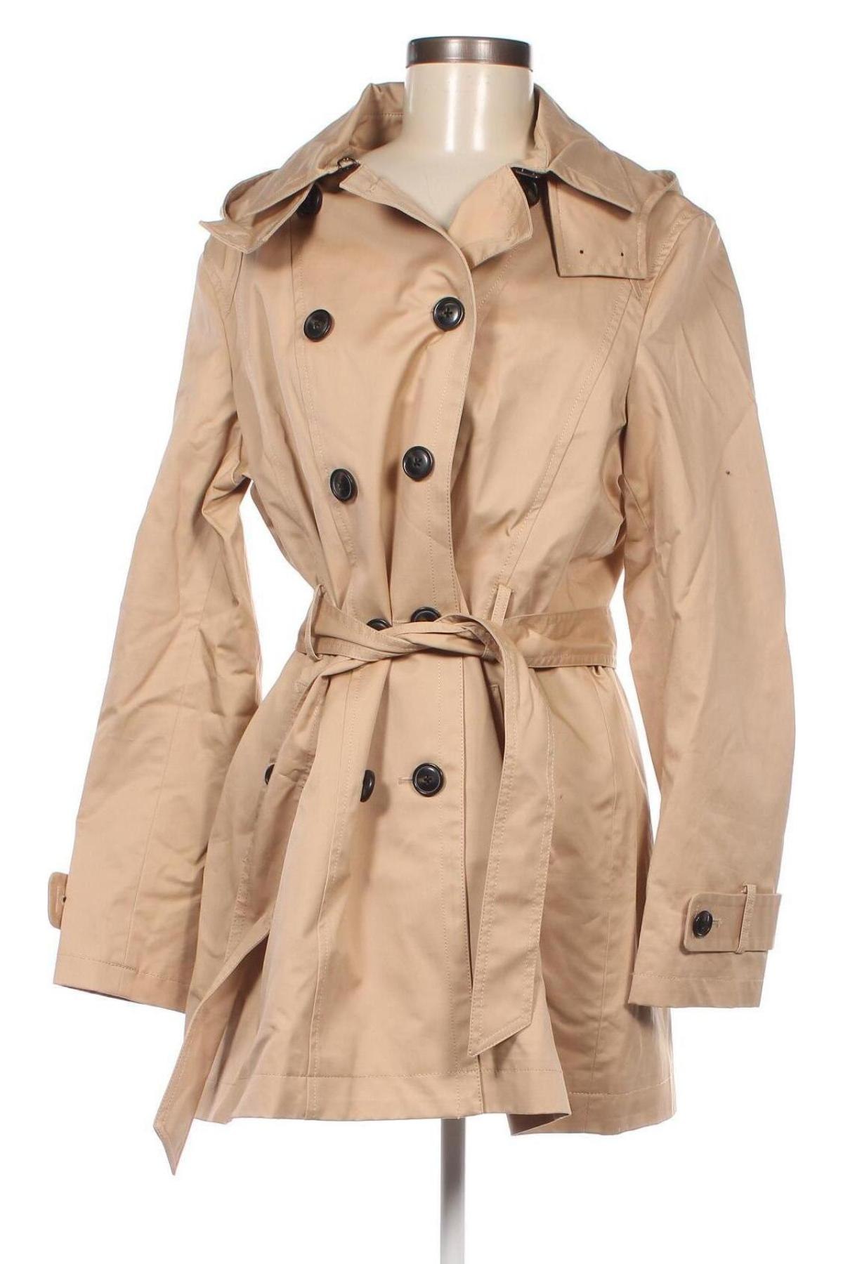 Damen Trench Coat Un Deux Trois, Größe XL, Farbe Beige, Preis € 27,37