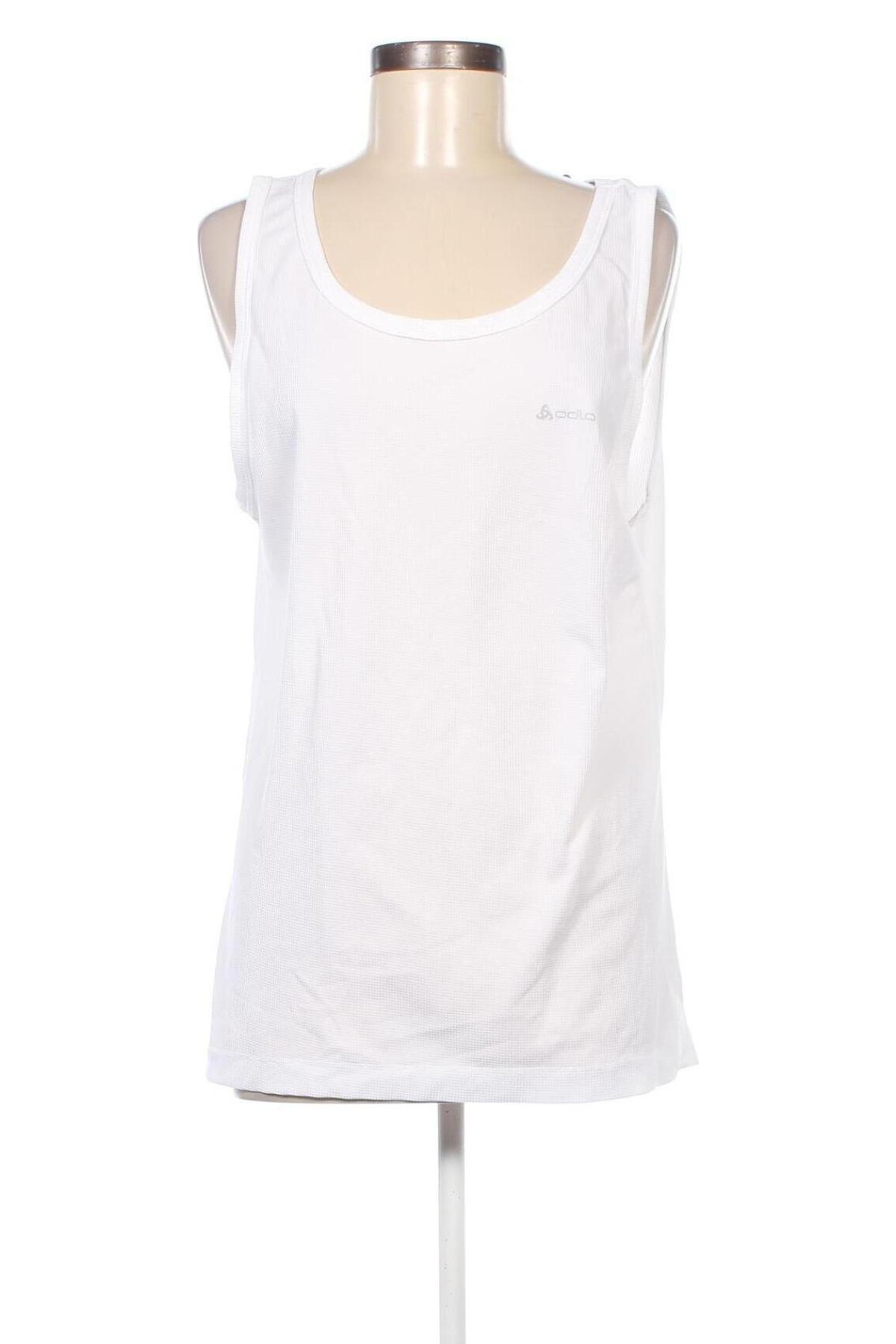 Γυναίκειο αθλητικό τοπ Odlo, Μέγεθος XL, Χρώμα Λευκό, Τιμή 3,46 €