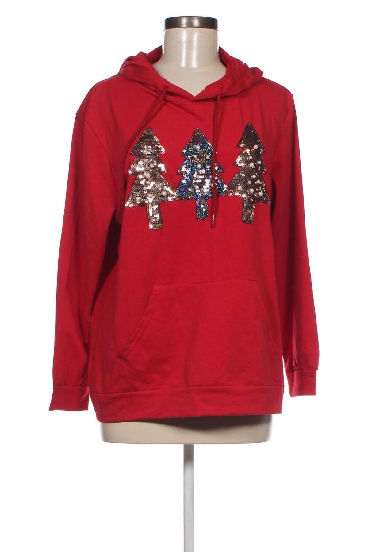 Damen Sweatshirt SHEIN, Größe XL, Farbe Rot, Preis 14,91 €