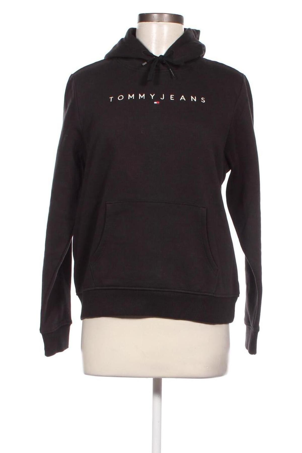 Hanorac de femei Tommy Jeans, Mărime M, Culoare Negru, Preț 227,96 Lei