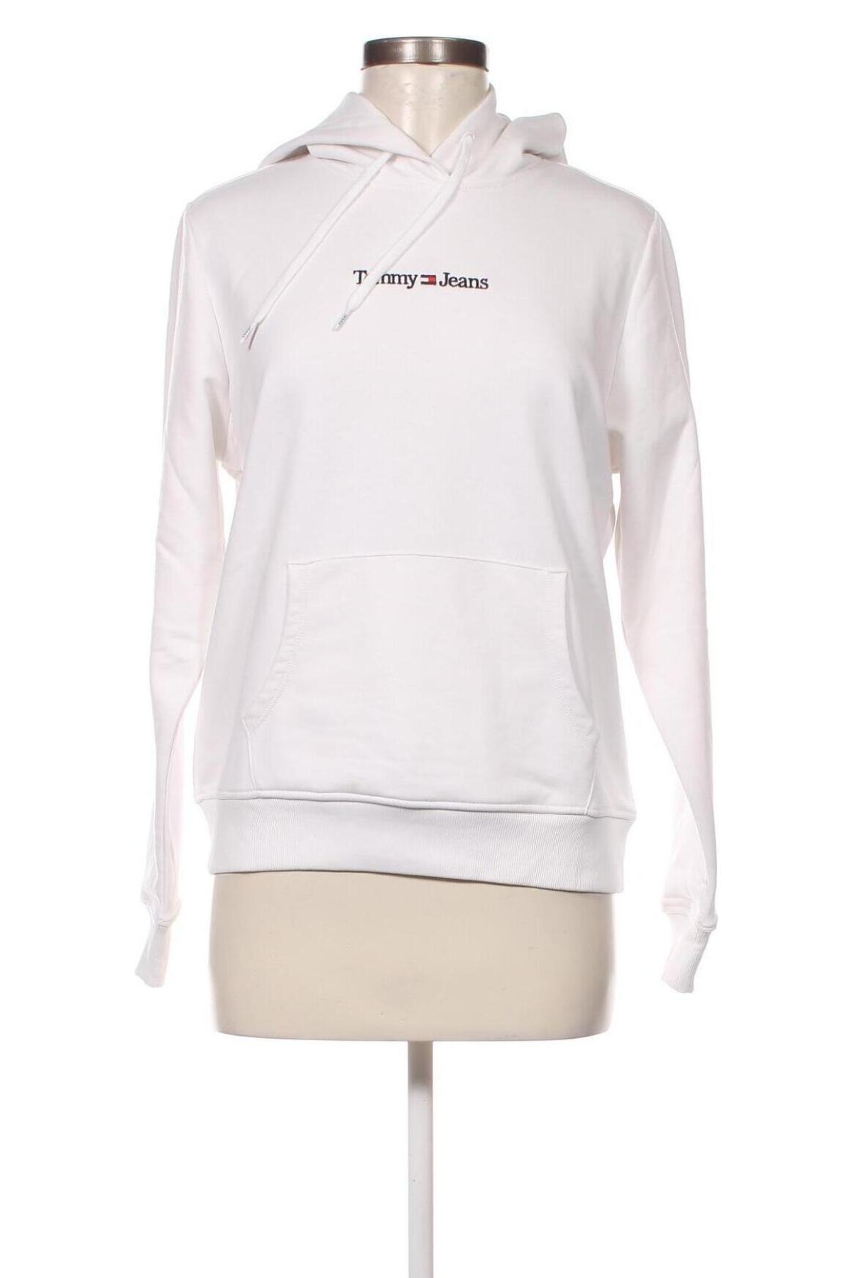 Damen Sweatshirt Tommy Jeans, Größe M, Farbe Weiß, Preis € 48,22