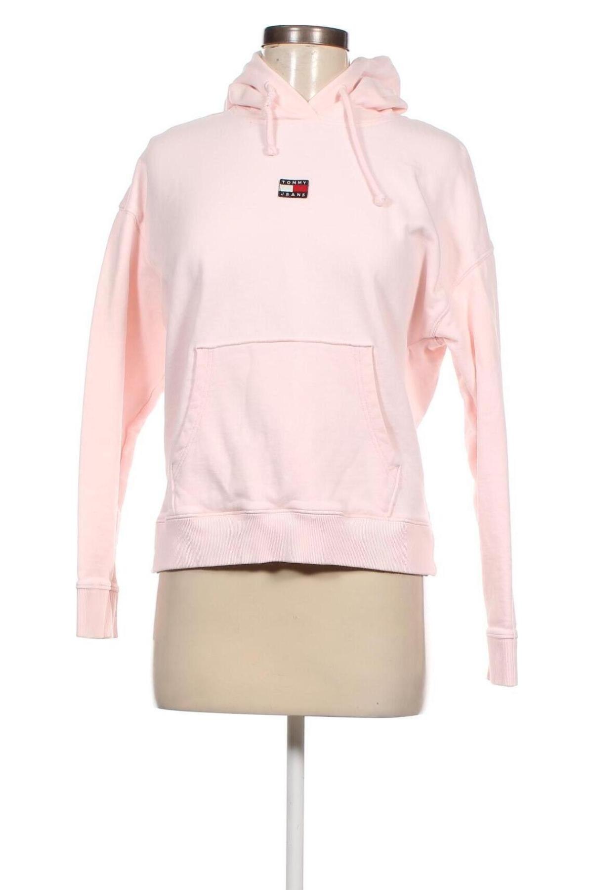 Női sweatshirt Tommy Jeans, Méret S, Szín Rózsaszín, Ár 13 408 Ft