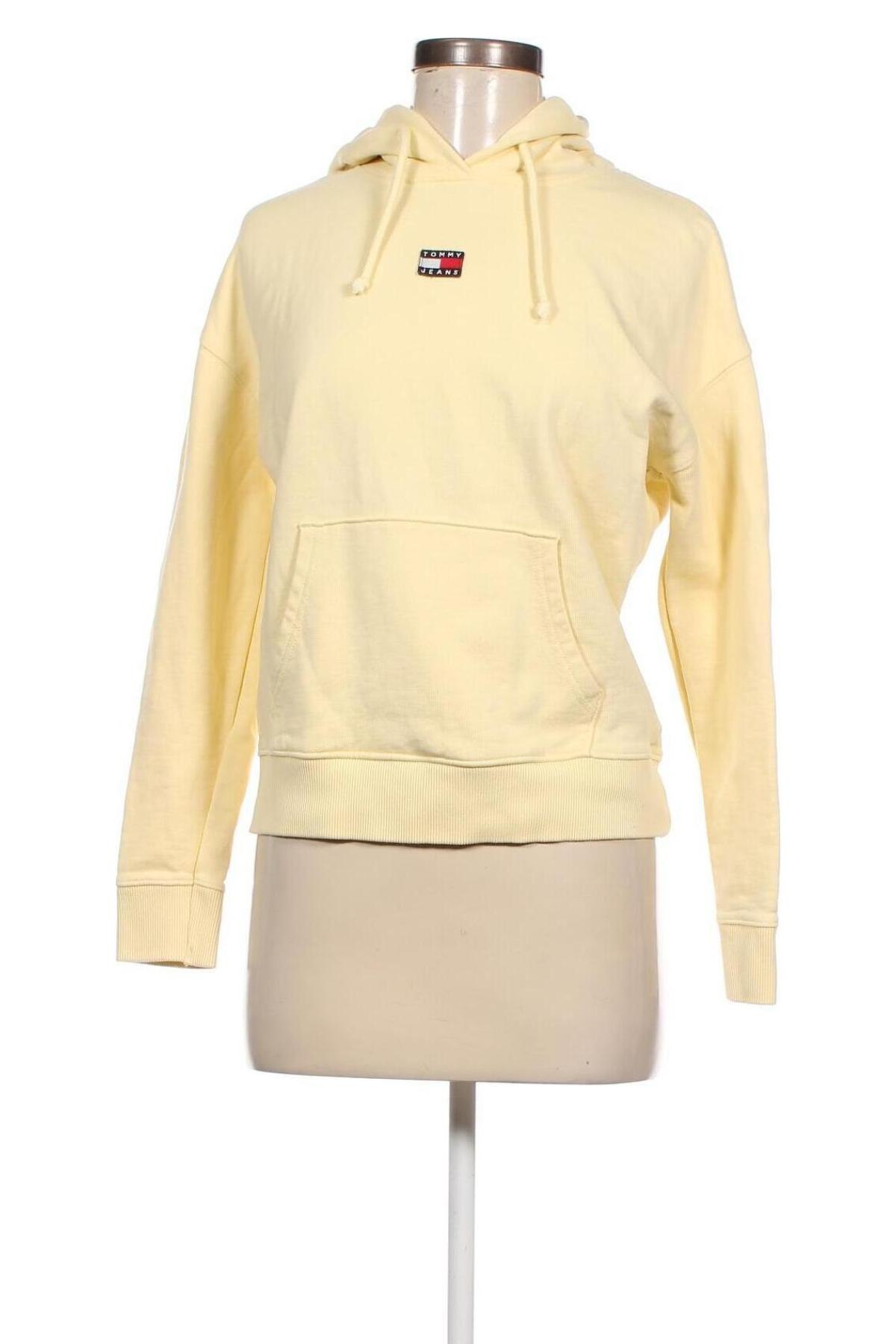 Damen Sweatshirt Tommy Jeans, Größe XS, Farbe Gelb, Preis € 36,78