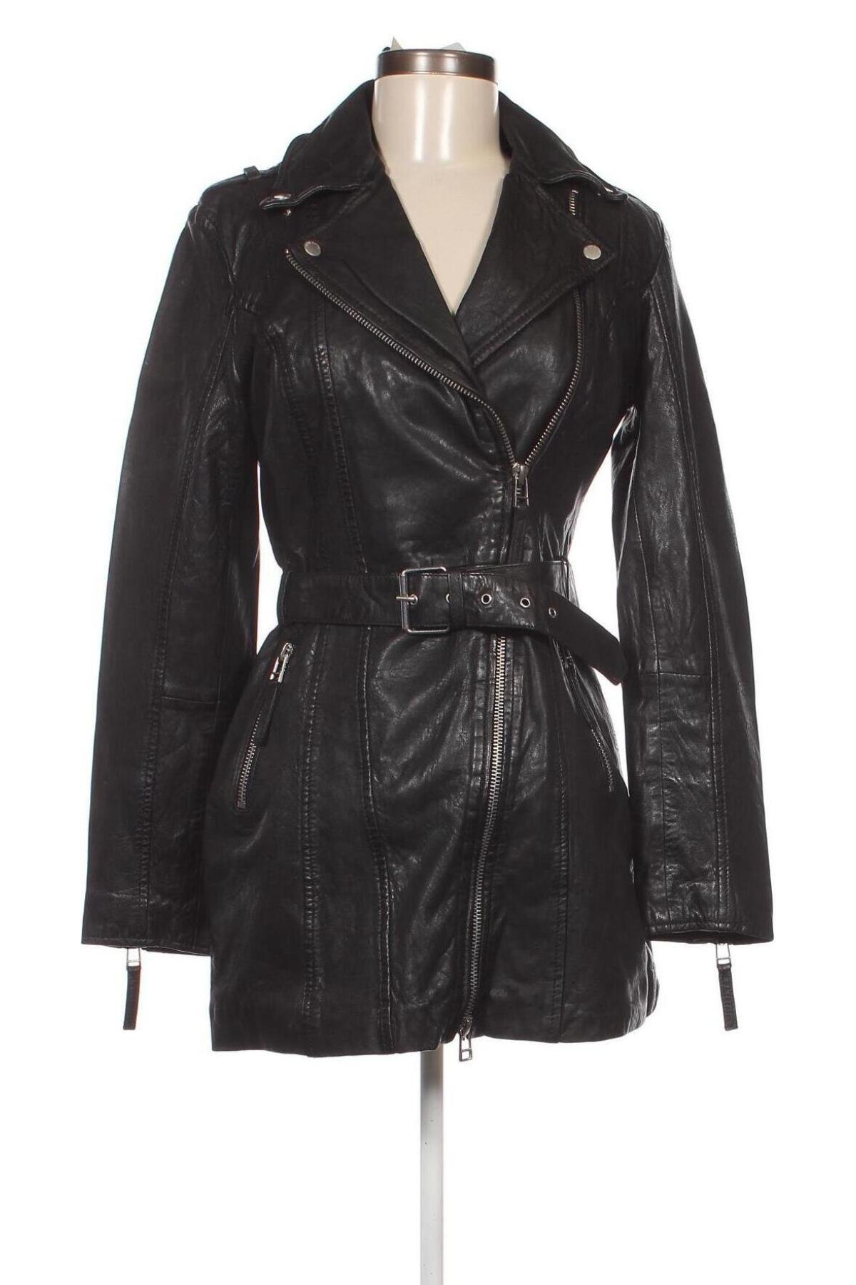 Dámska kožená bunda  Freaky Nation, Veľkosť XS, Farba Čierna, Cena  224,07 €
