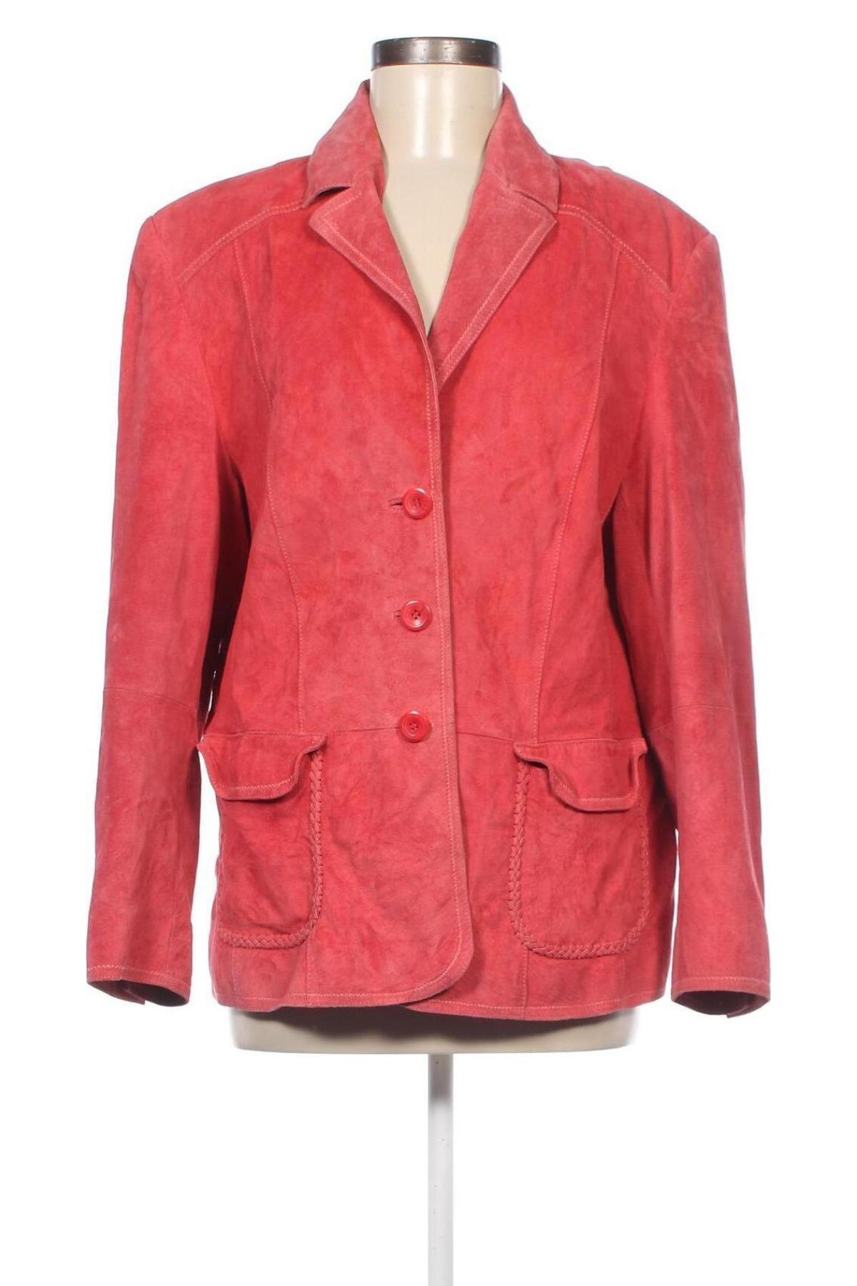 Dámská kožená bunda  Gerry Weber, Velikost XL, Barva Růžová, Cena  1 694,00 Kč