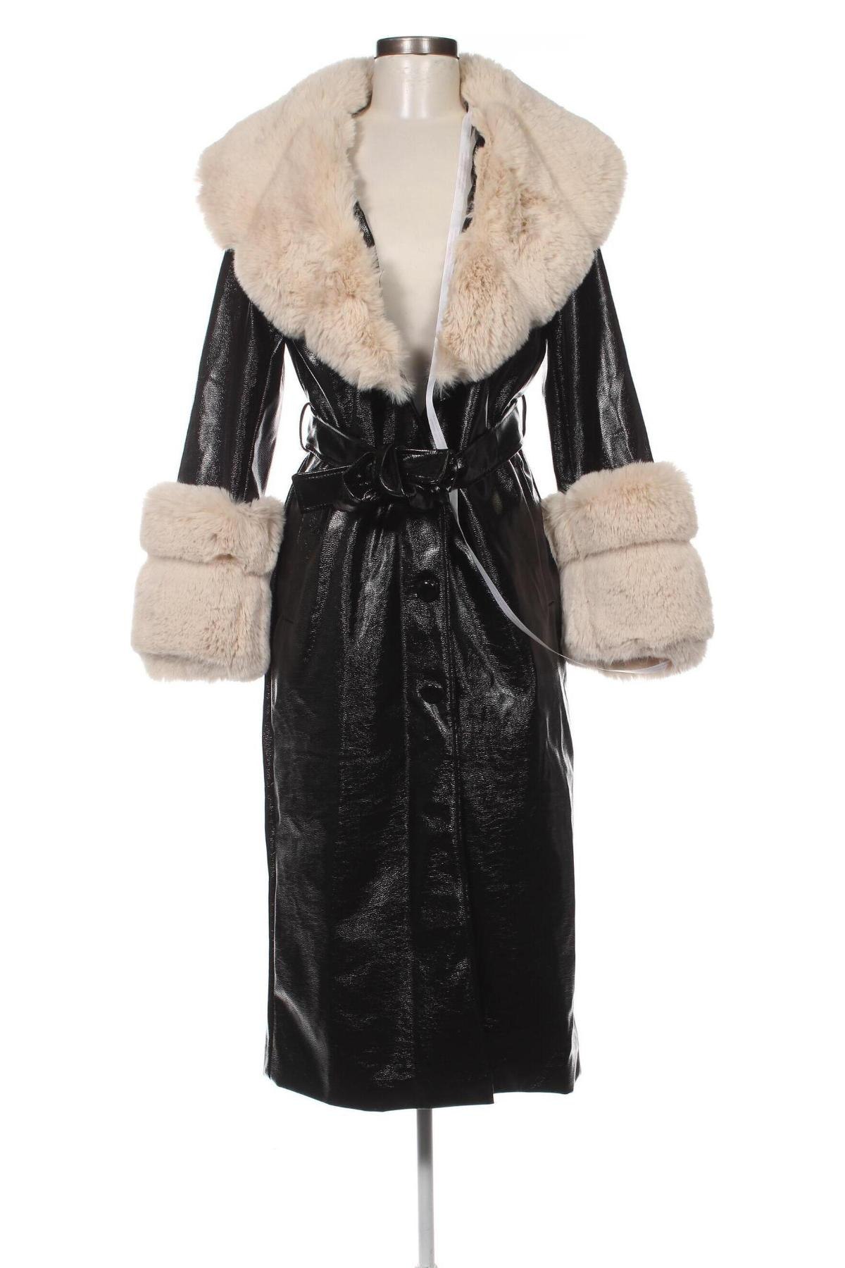 Dámska kožená bunda  Missguided, Veľkosť S, Farba Čierna, Cena  44,79 €