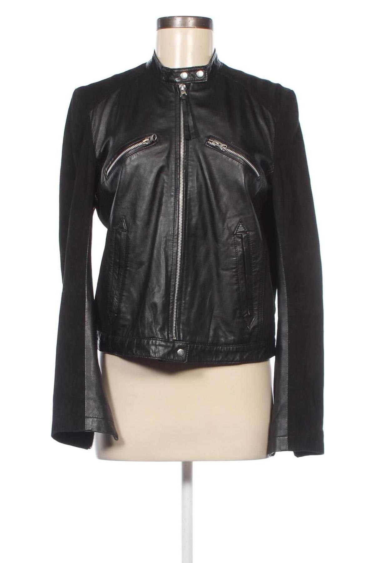 Dámska kožená bunda  Modstrom, Veľkosť M, Farba Čierna, Cena  43,77 €
