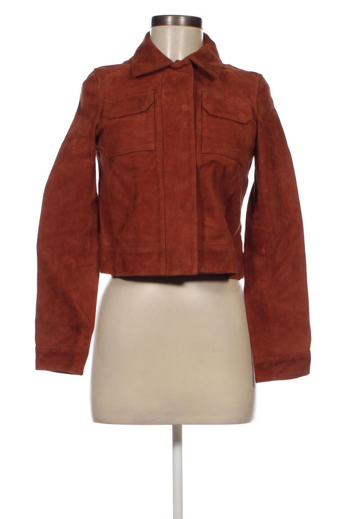 Damen Lederjacke Sinequanone, Größe S, Farbe Rot, Preis € 248,97