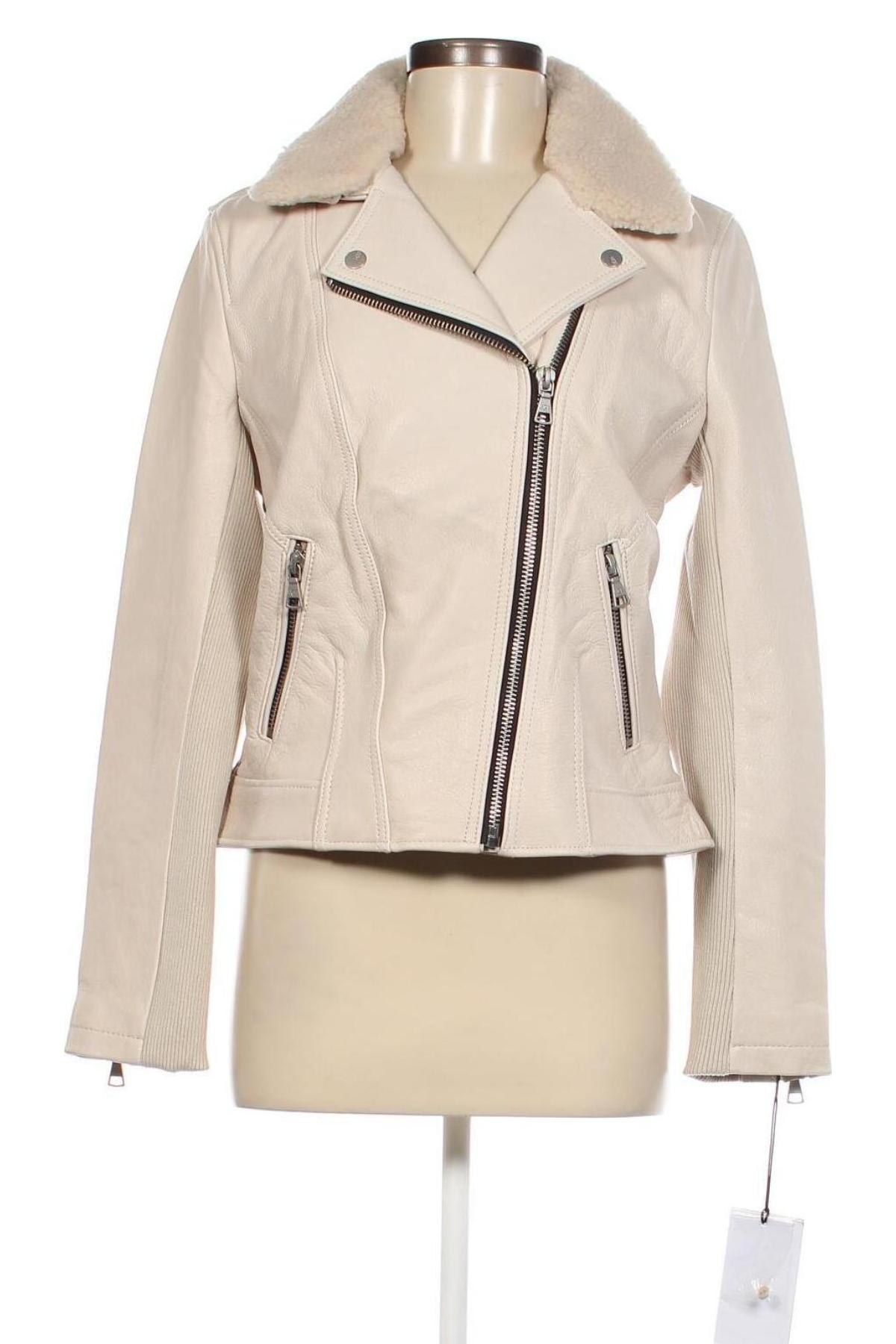 Dámska kožená bunda  UGG Australia, Veľkosť M, Farba Béžová, Cena  206,78 €