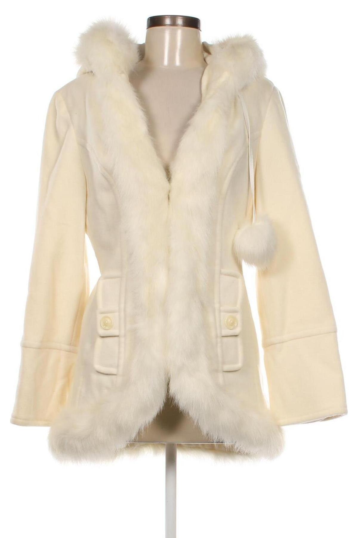 Γυναικείο παλτό, Μέγεθος M, Χρώμα Εκρού, Τιμή 54,74 €