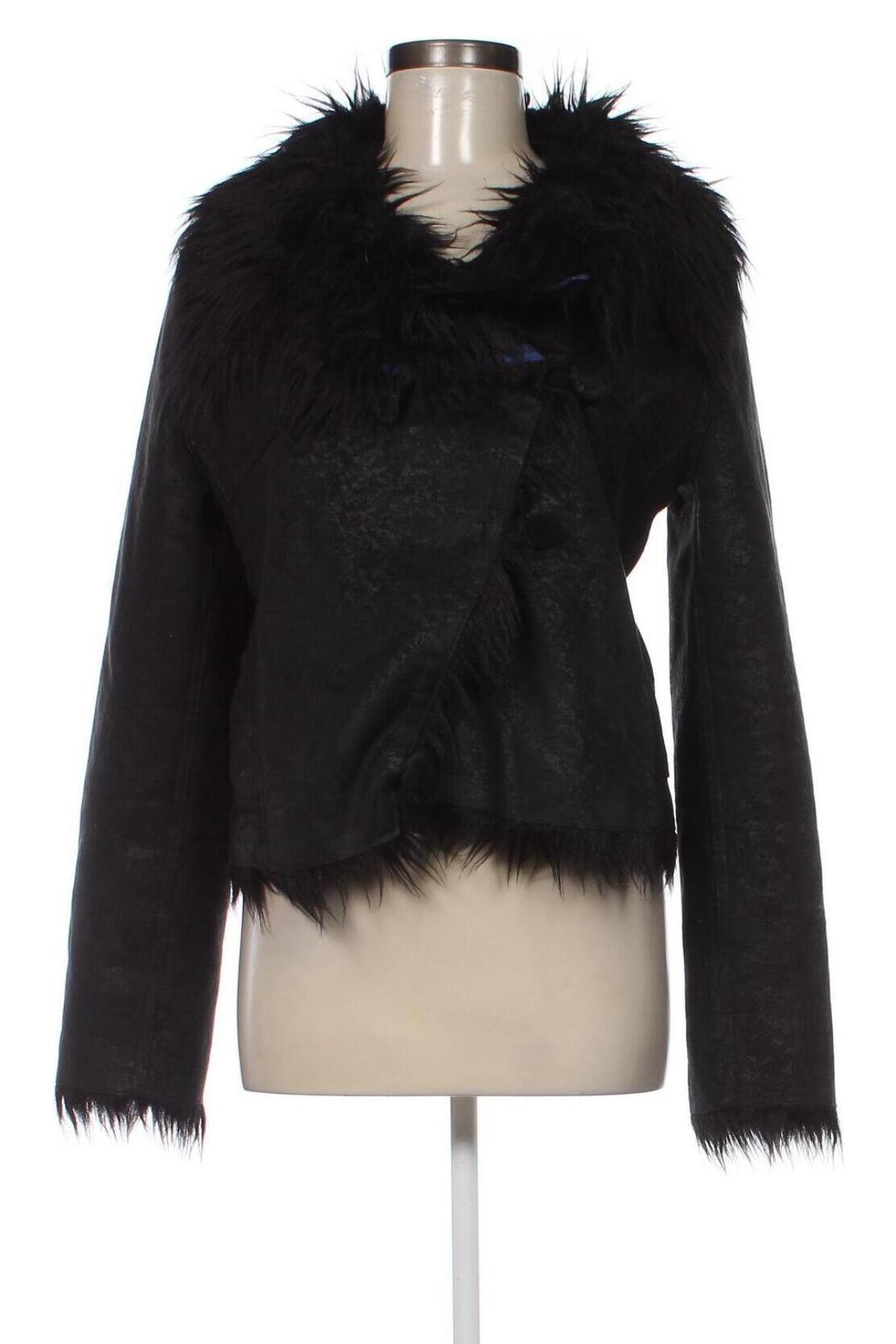 Дамско палто Armani Jeans, Размер M, Цвят Черен, Цена 131,66 лв.