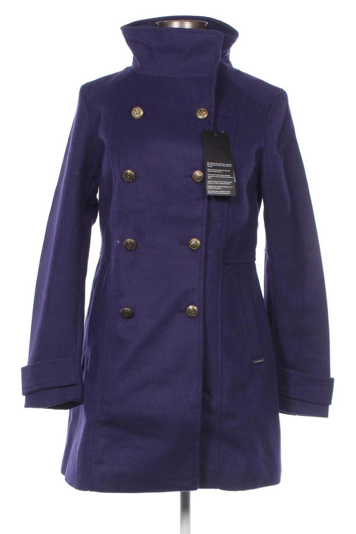 Γυναικείο παλτό Bruno Banani, Μέγεθος M, Χρώμα Μπλέ, Τιμή 148,97 €