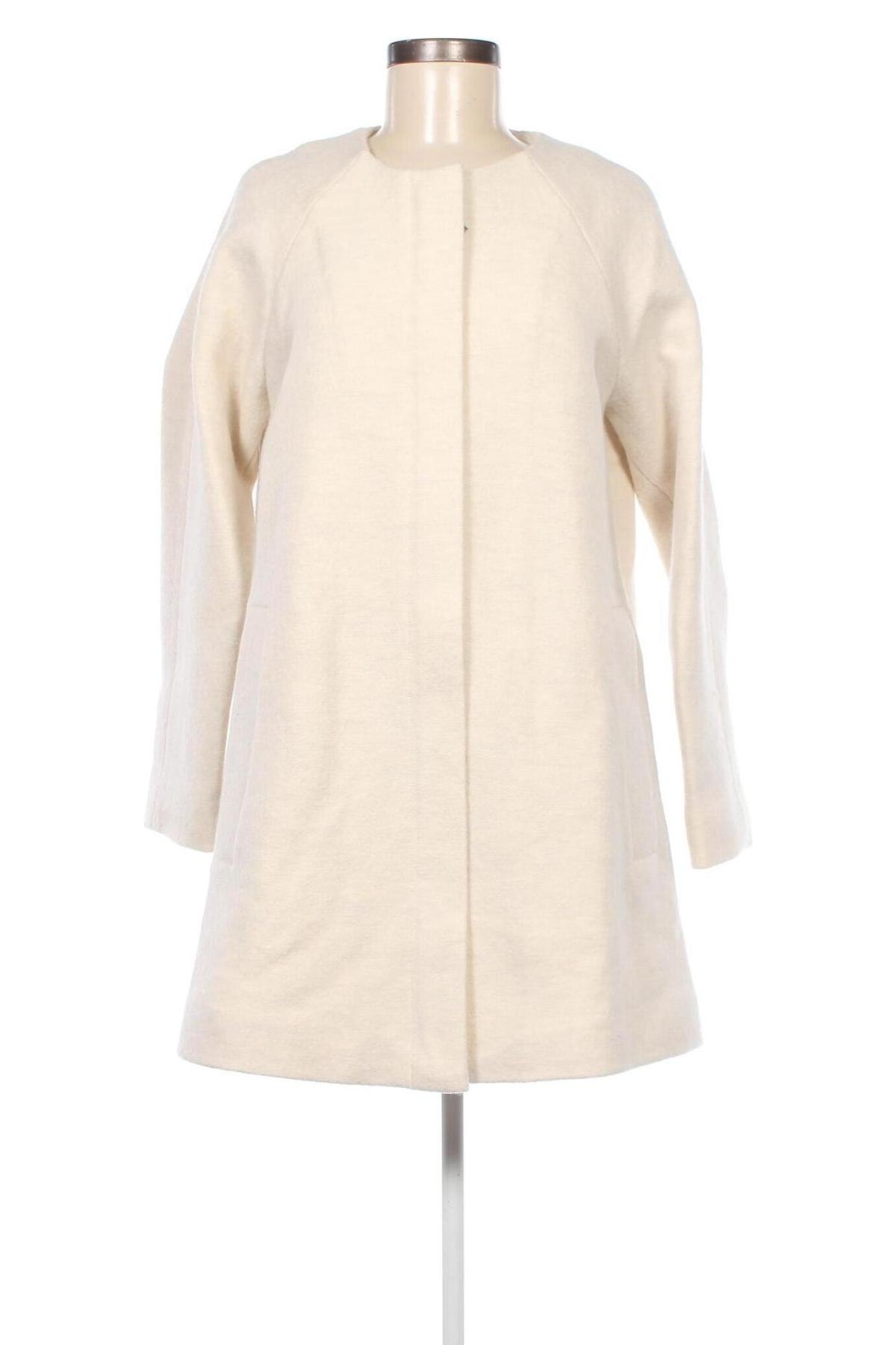Γυναικείο παλτό COS, Μέγεθος M, Χρώμα Εκρού, Τιμή 286,06 €