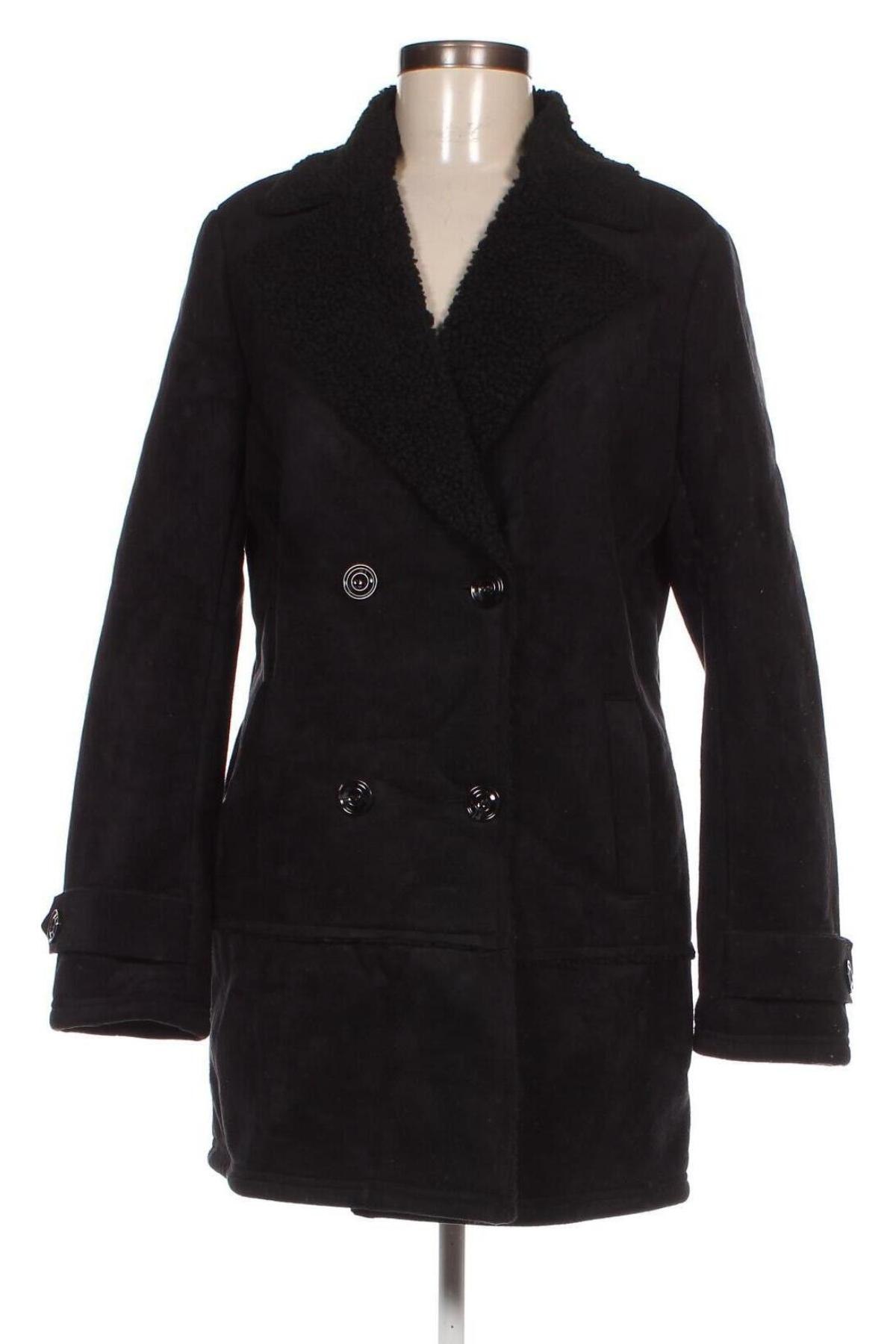 Palton de femei Camaieu, Mărime M, Culoare Negru, Preț 198,03 Lei